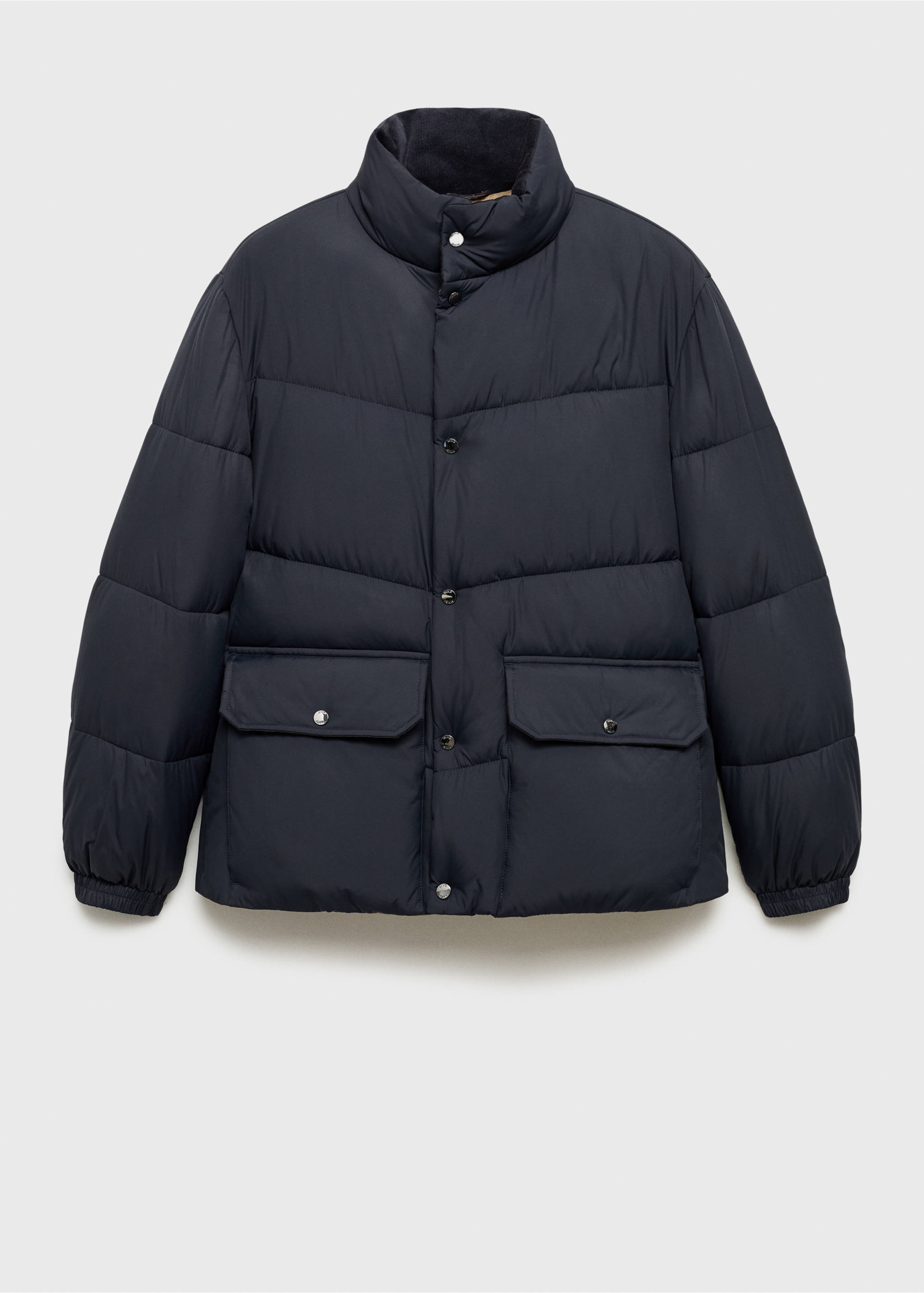 Anorak acolchado water-repellent - Artículo sin modelo, Azul marino oscuro. Ref: 87090574-00.