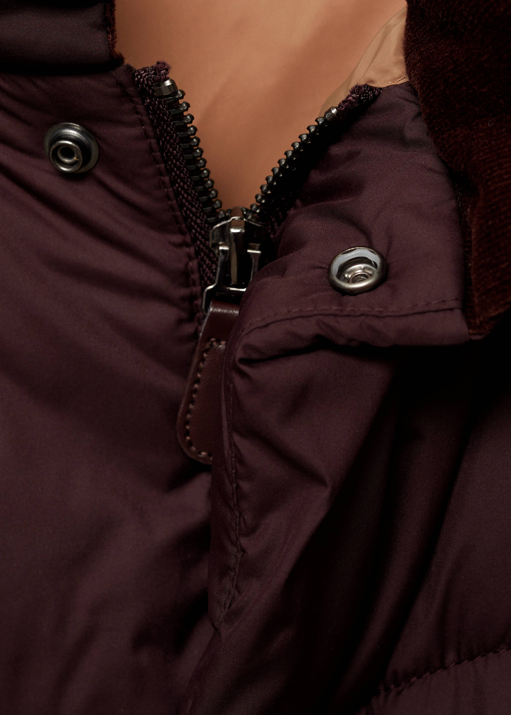 Water-repellent quilted anorak - Details of the article 8