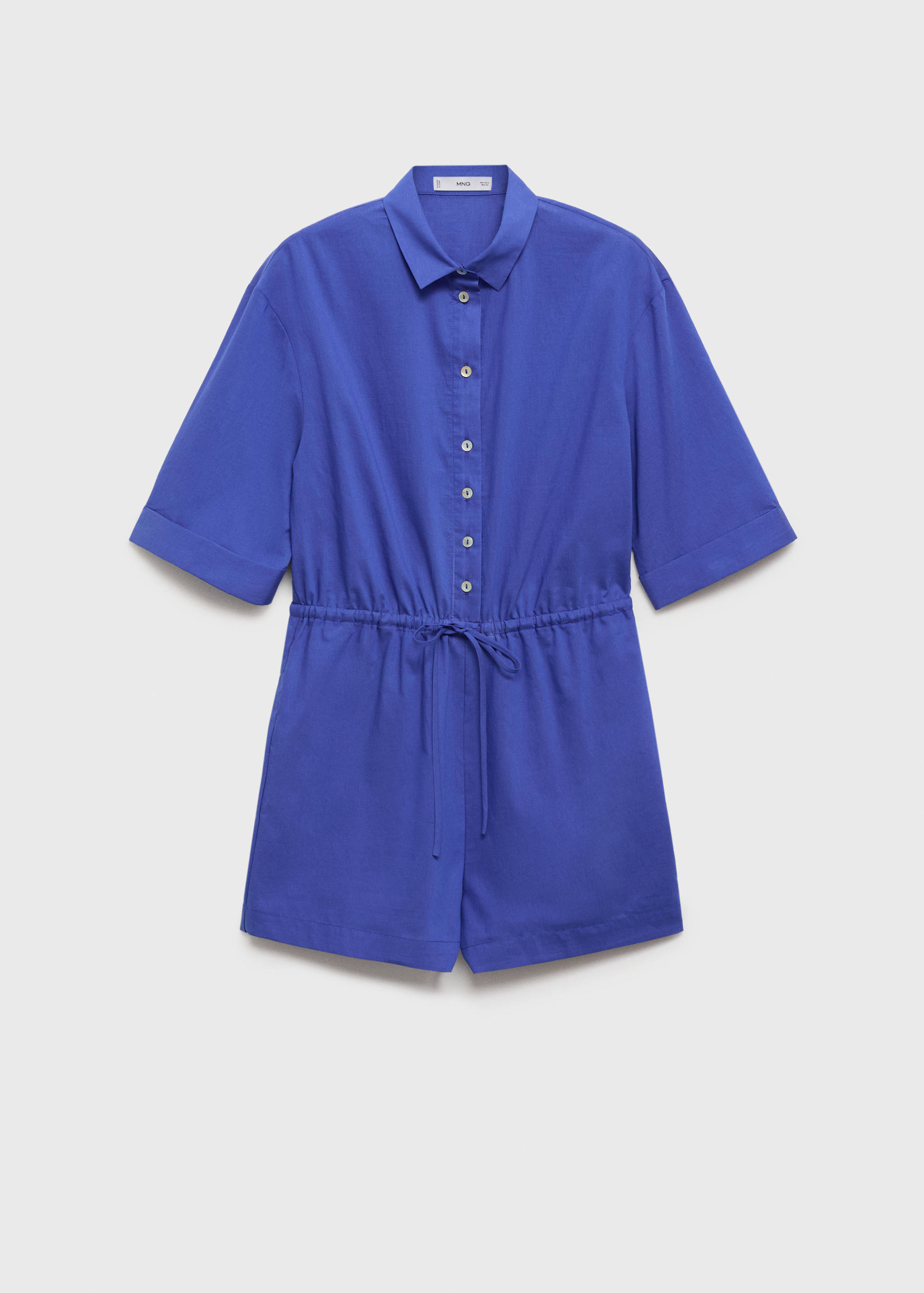 Korte katoenen jumpsuit - Artikel zonder model