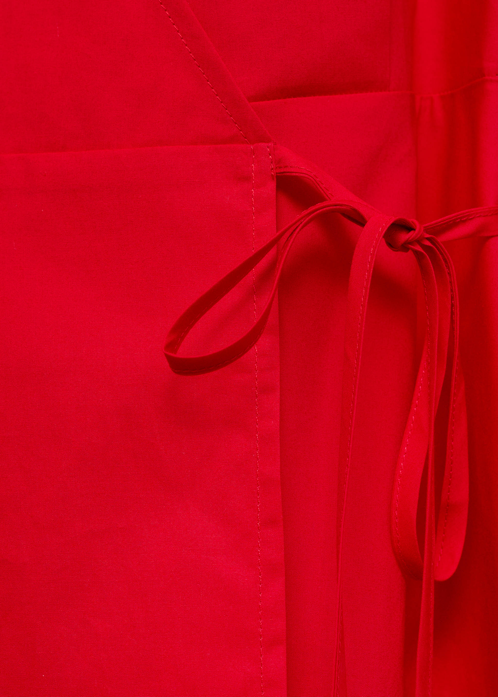 Robe cache-cœur coton - Détail de l'article 0