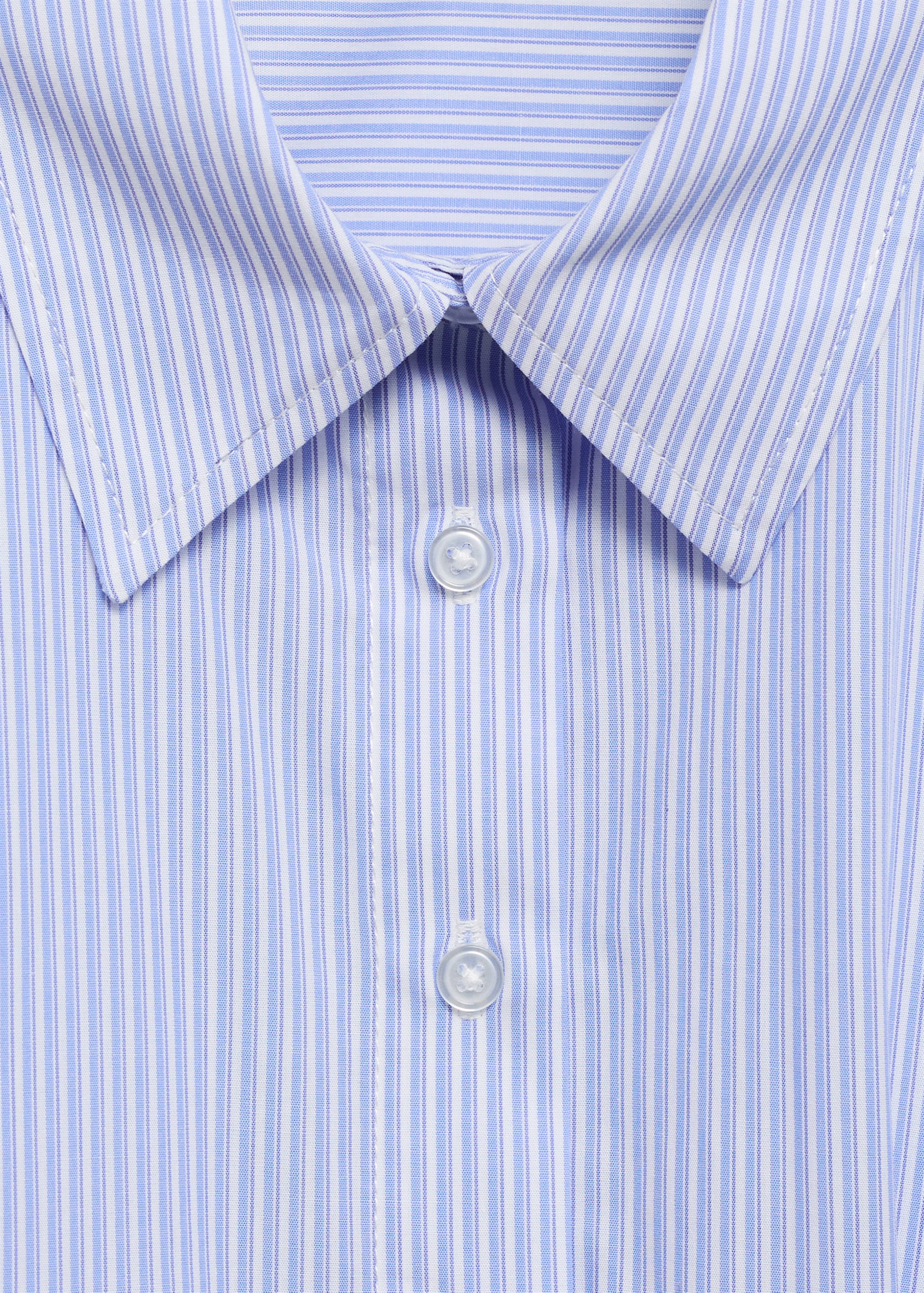 Lace detail shirt dress - Details of the article 8