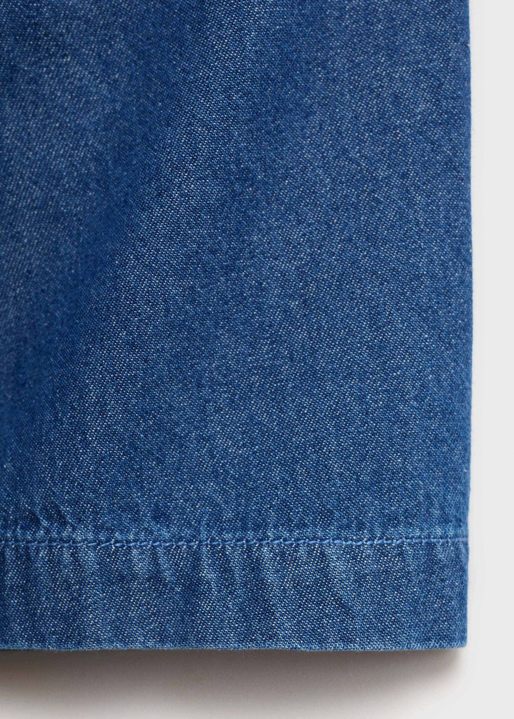 Camisa crop denim - Detalle del artículo 0