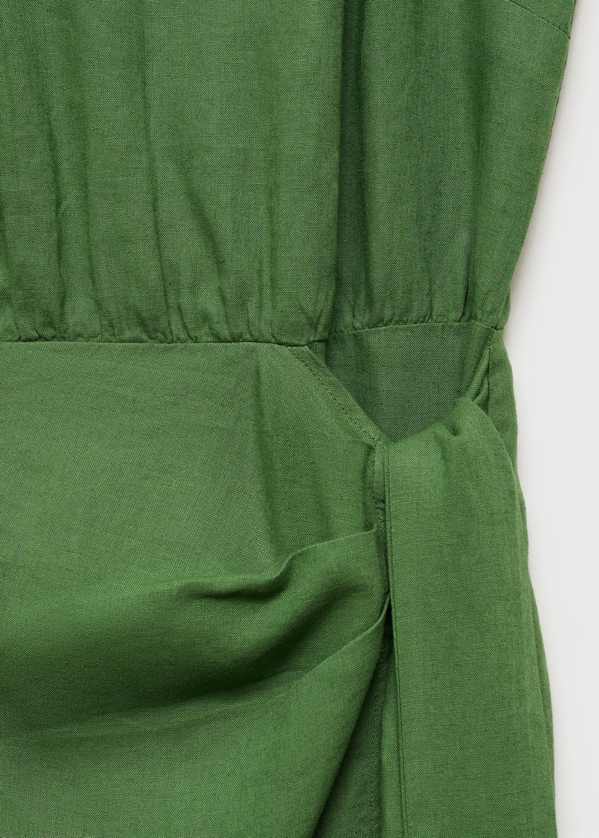 Linen dress with sarong skirt - Details of the article 8