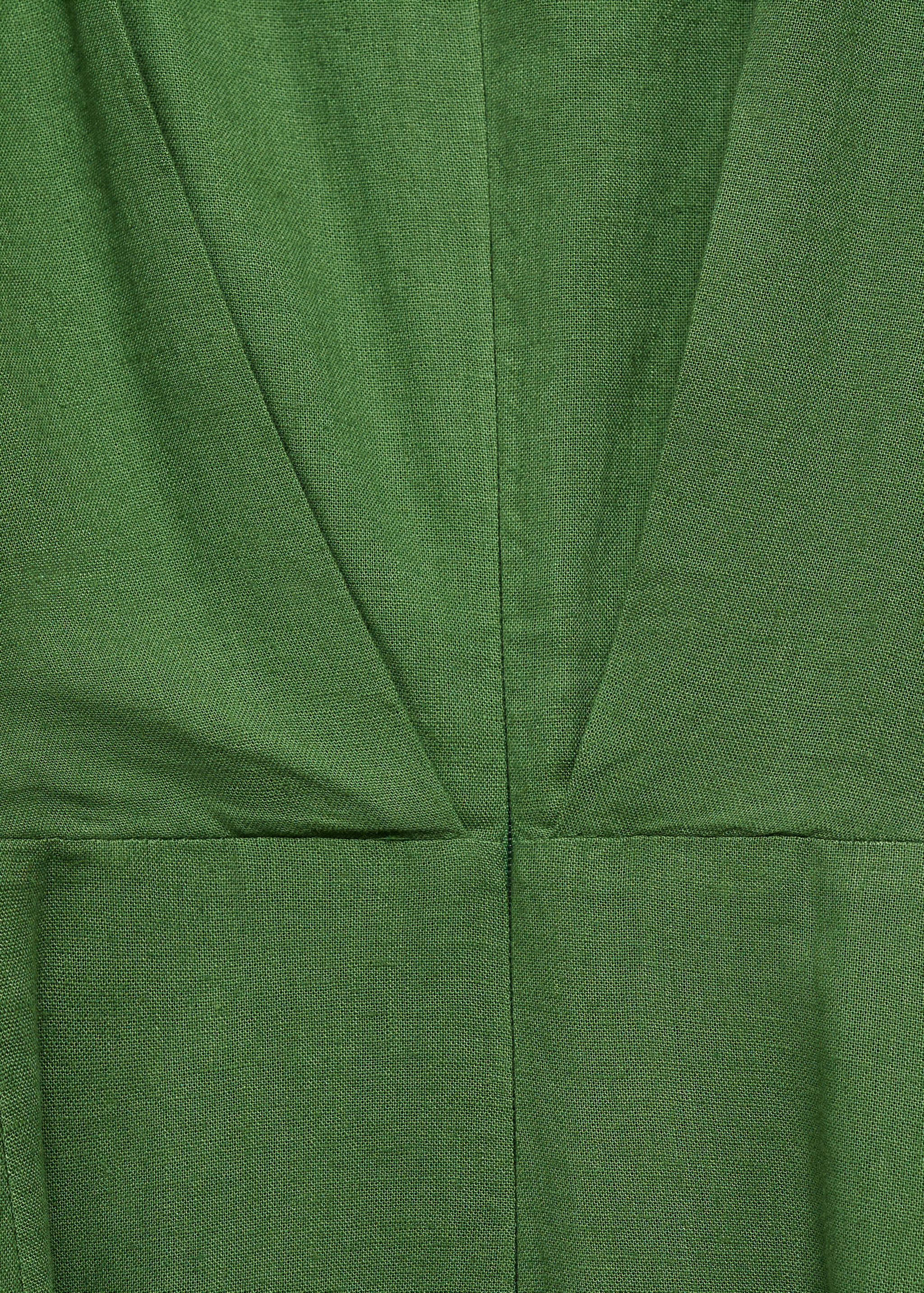 Linen dress with sarong skirt - Details of the article 0