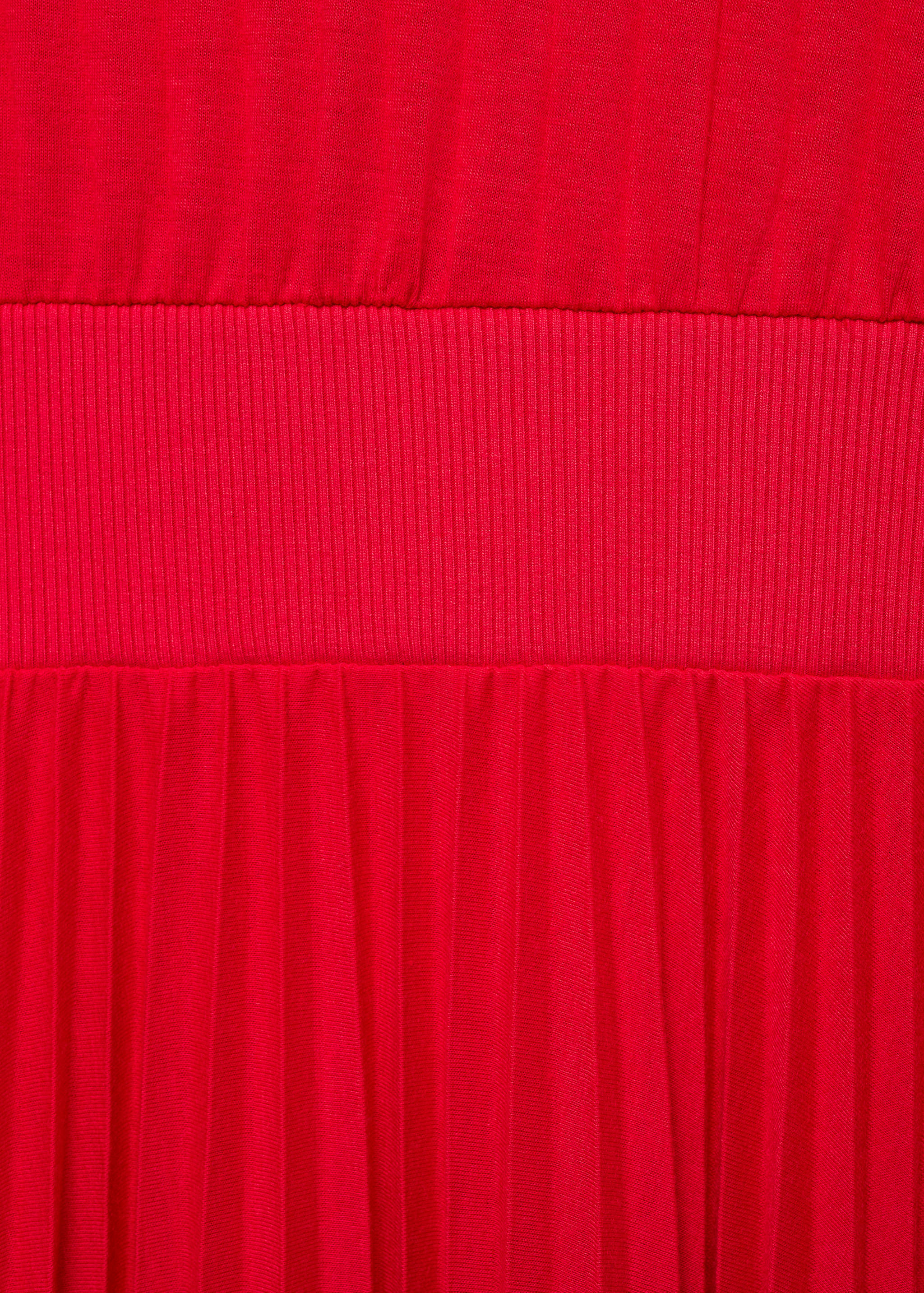 Plissee-Kleid mit elastischer Taille - Detail des Artikels 8