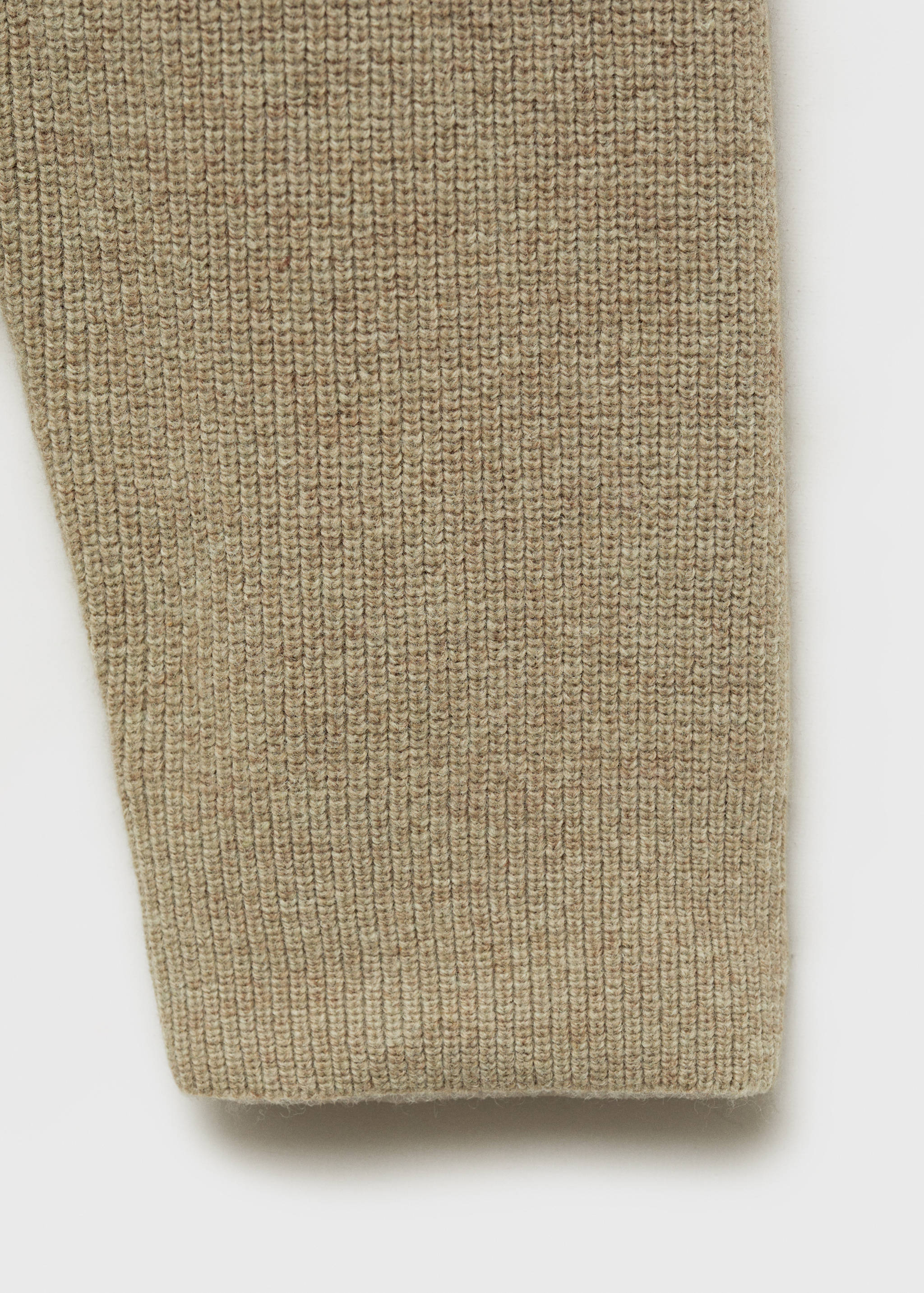 Cardigan polo laine mélangée - Détail de l'article 0