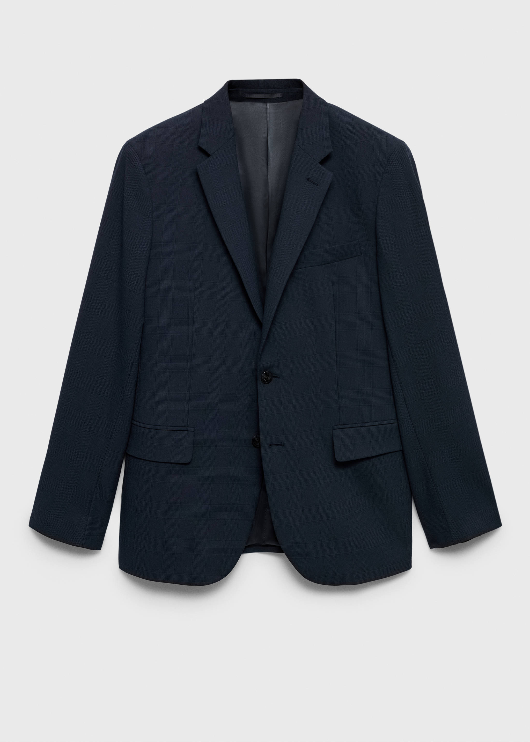 Milan slim-fit suit jacket - Article without model, Dark Navy. Ref: 87090601-00.