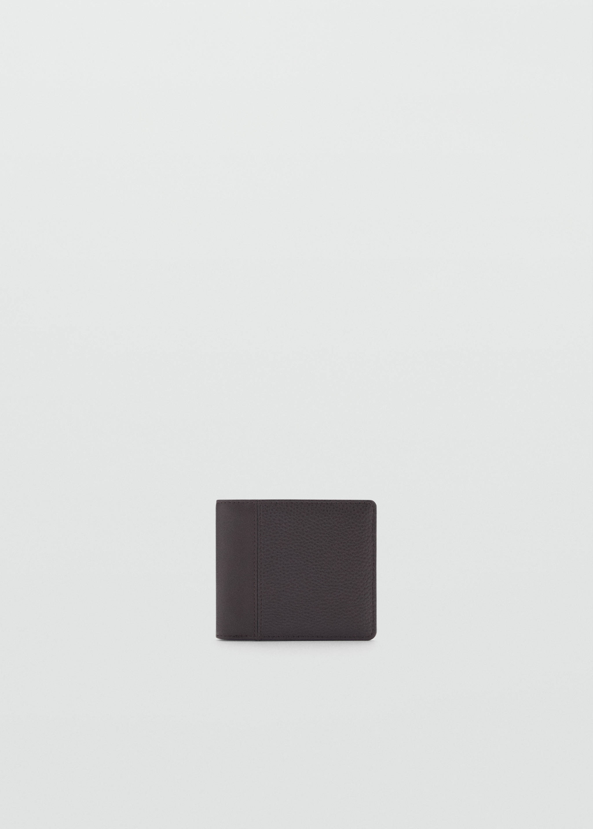 Cartera billetera efecto abatanado - Artículo sin modelo