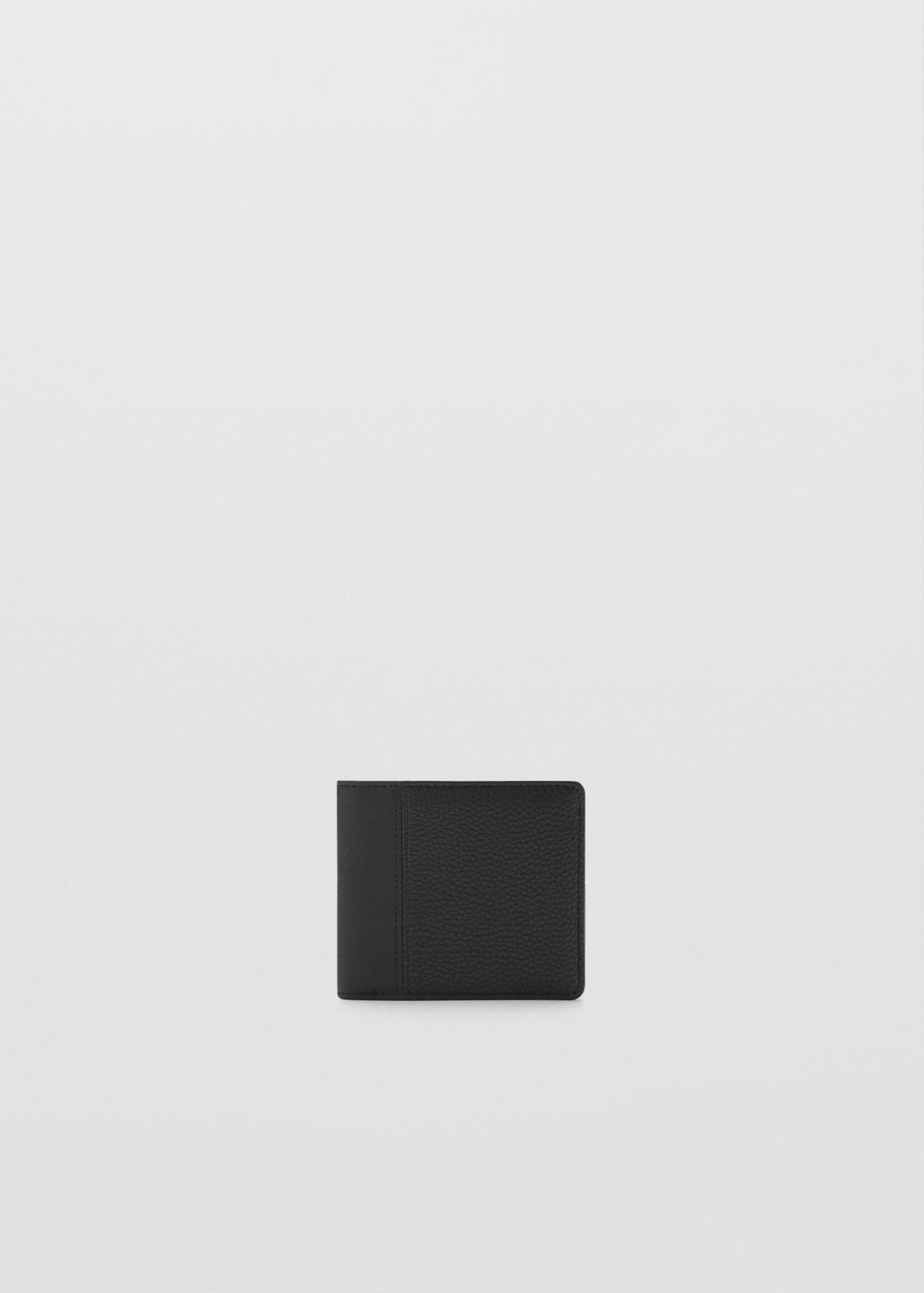 Cartera billetera efecto abatanado - Artículo sin modelo