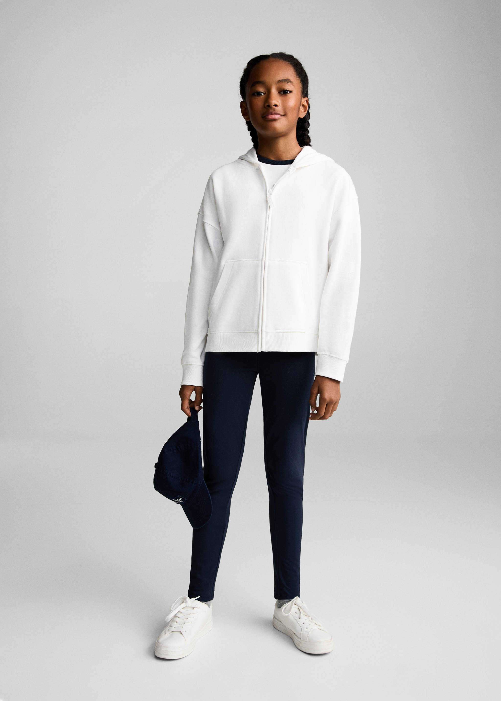 Základní bavlněné legíny - Celkový náhled