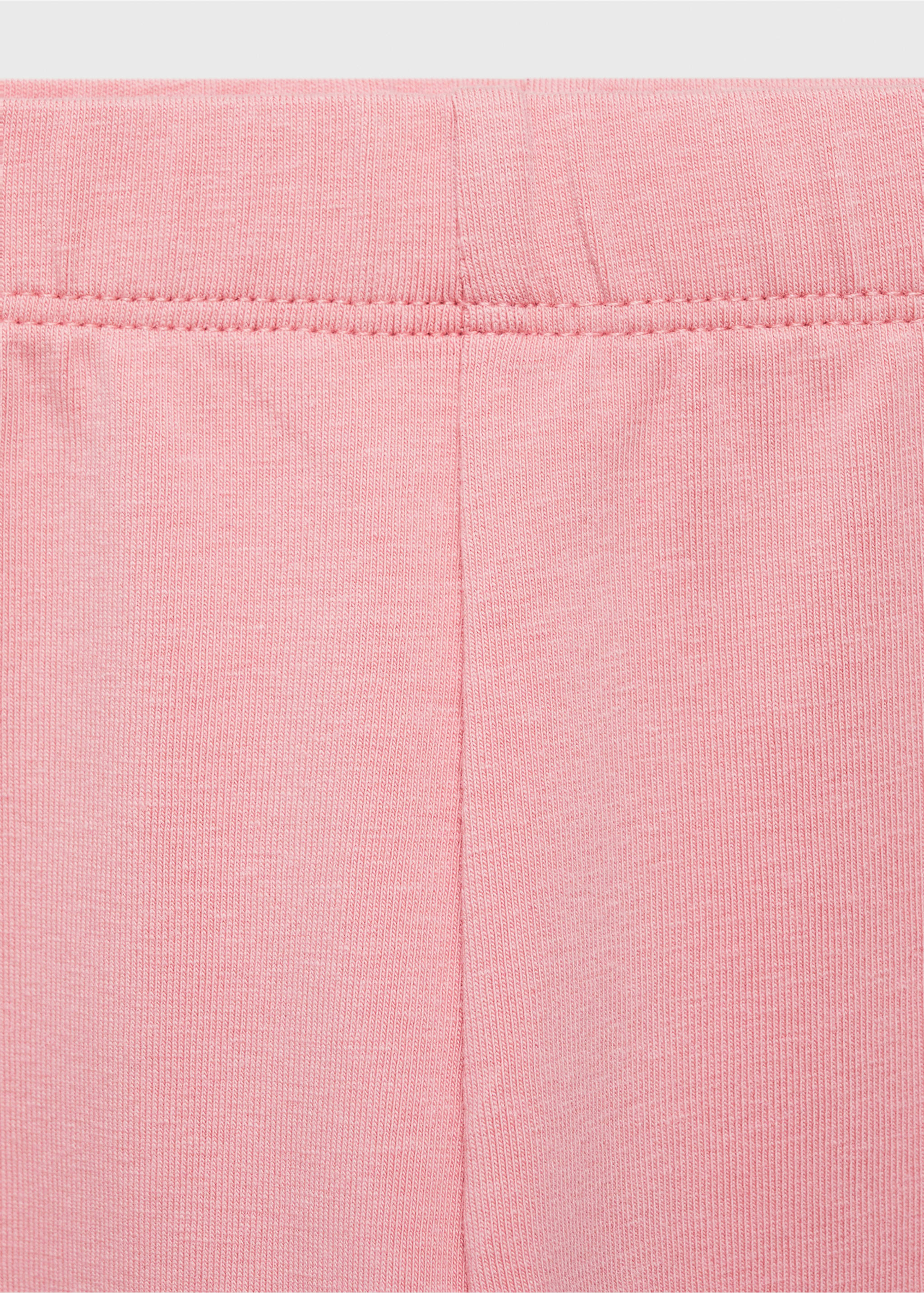 Leggings bàsics cotó - Detall de l'article 8, Rosa. Ref: 87090607-00.