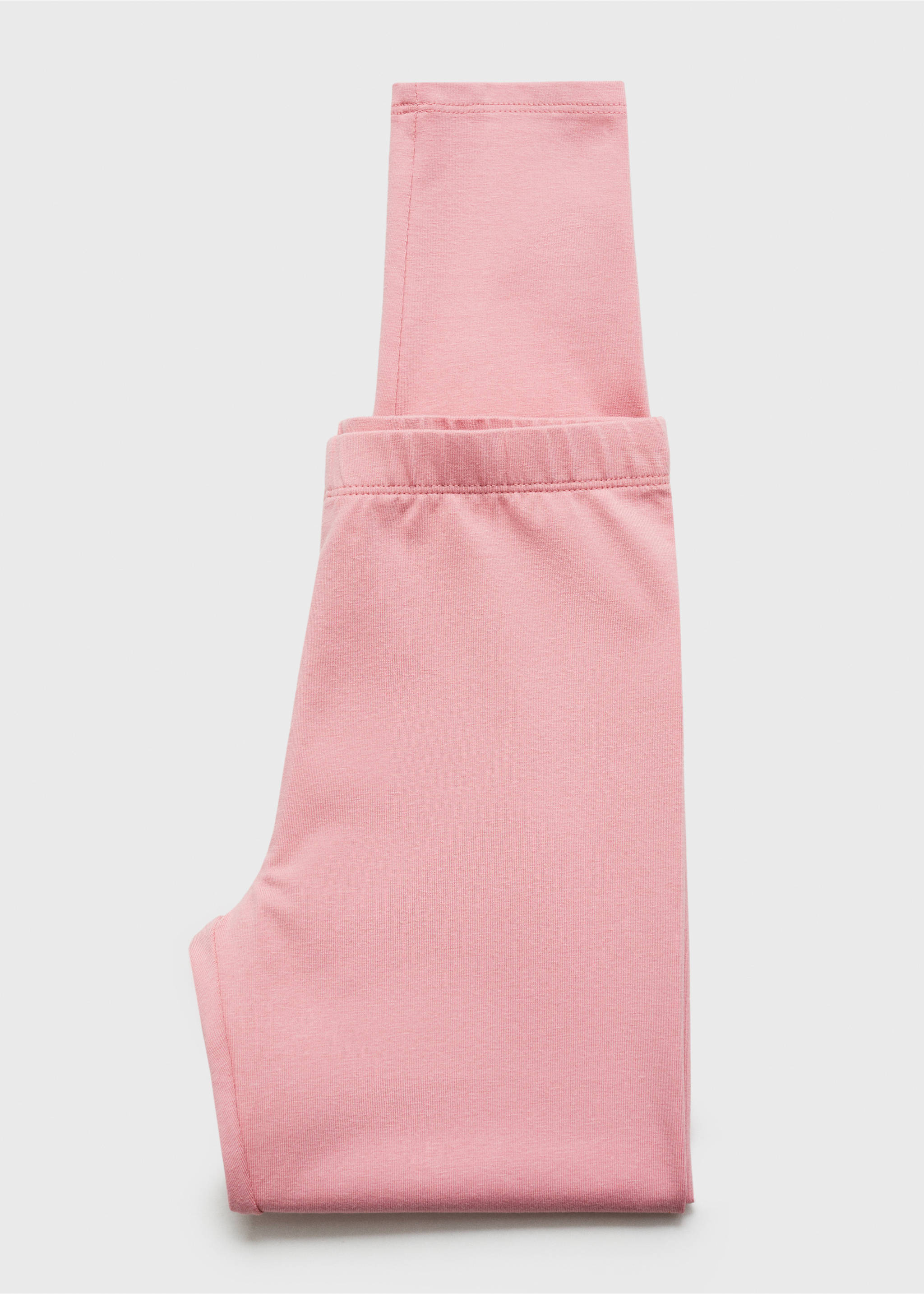 Leggings bàsics cotó - Detall de l'article 0, Rosa. Ref: 87090607-00.