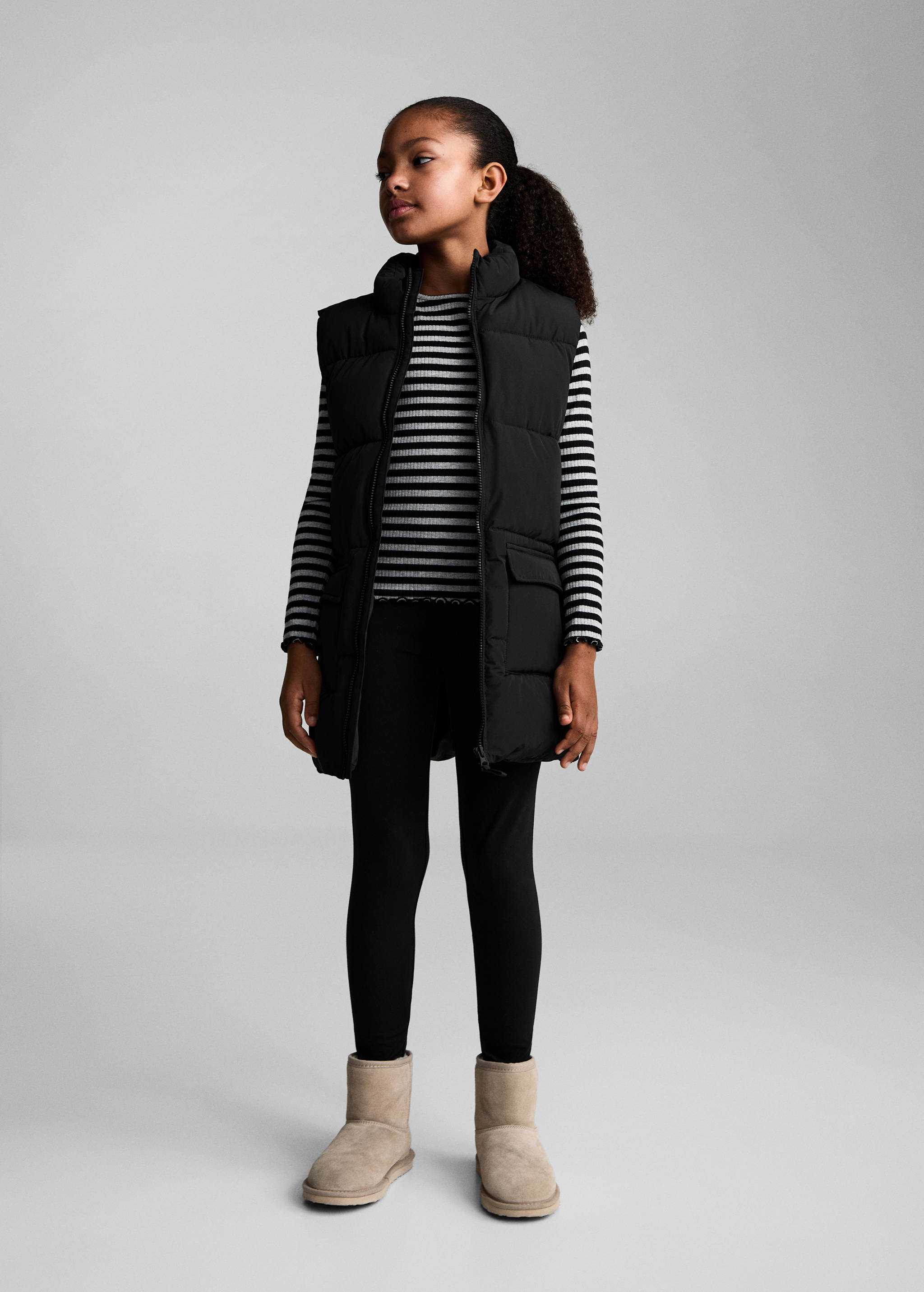 Základní bavlněné legíny - Celkový náhled