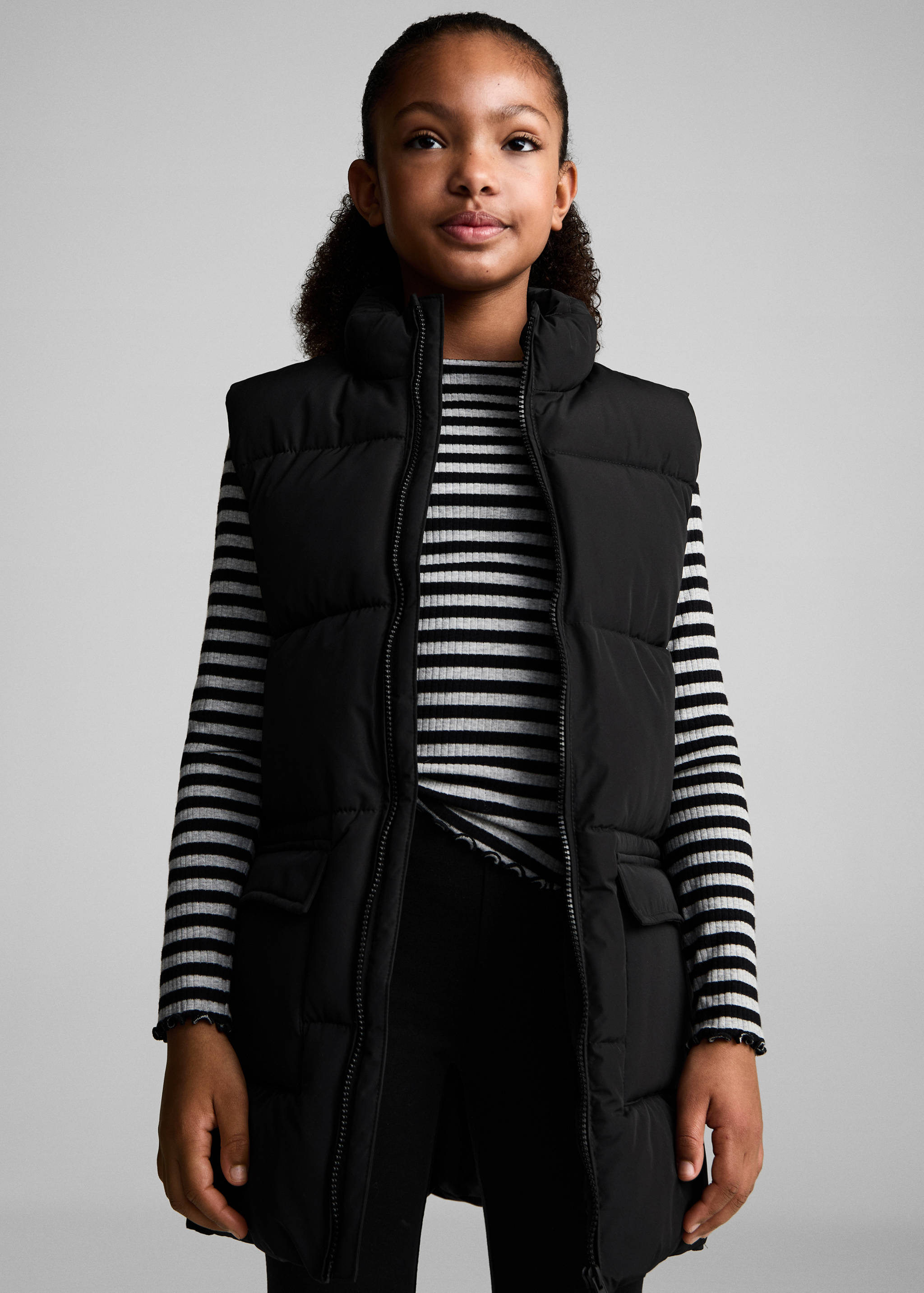 Základní bavlněné legíny - Náhled ve středové rovině