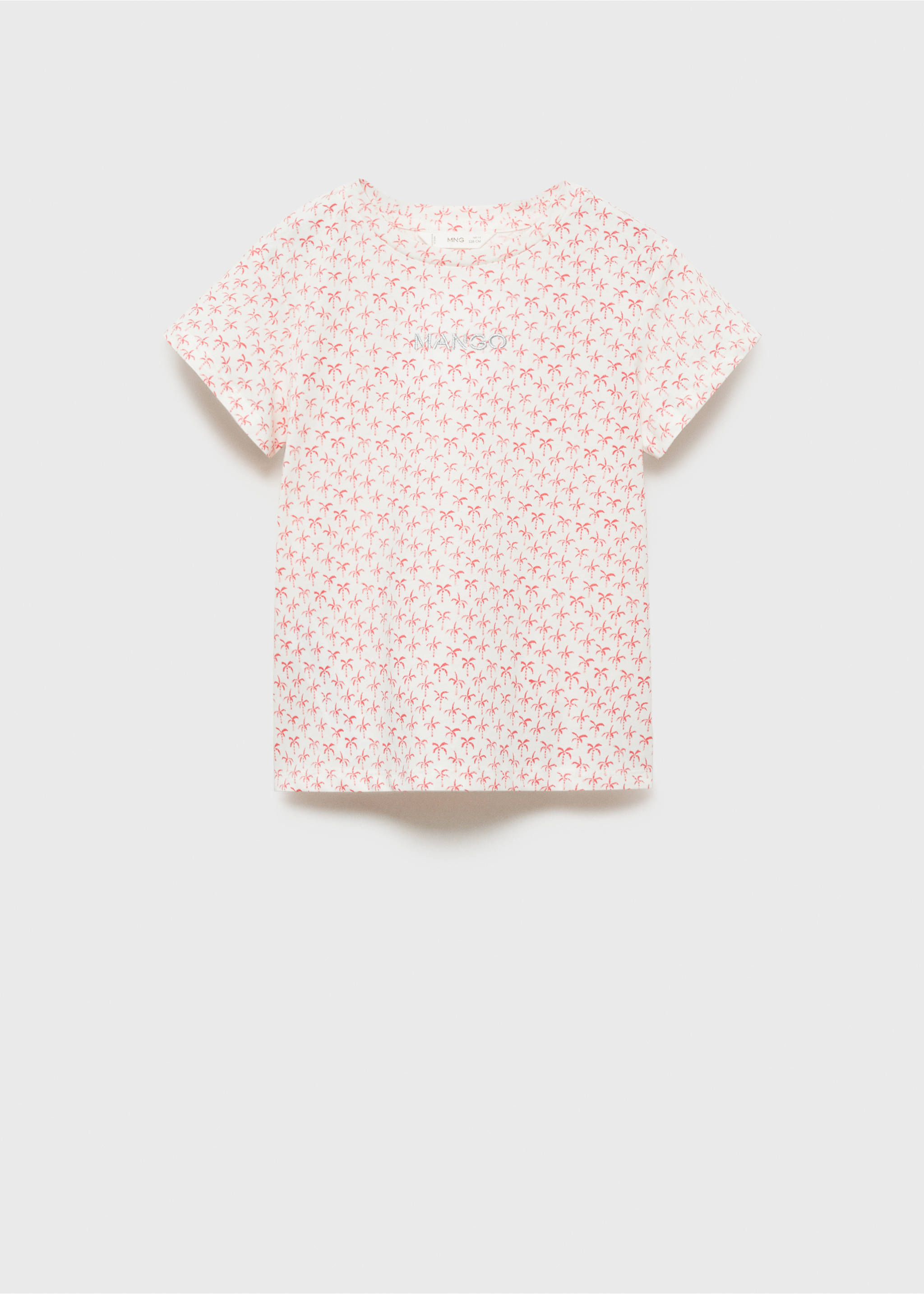 Printed logo T-shirt - Article without model, Off White. Ref: 87090610-00.