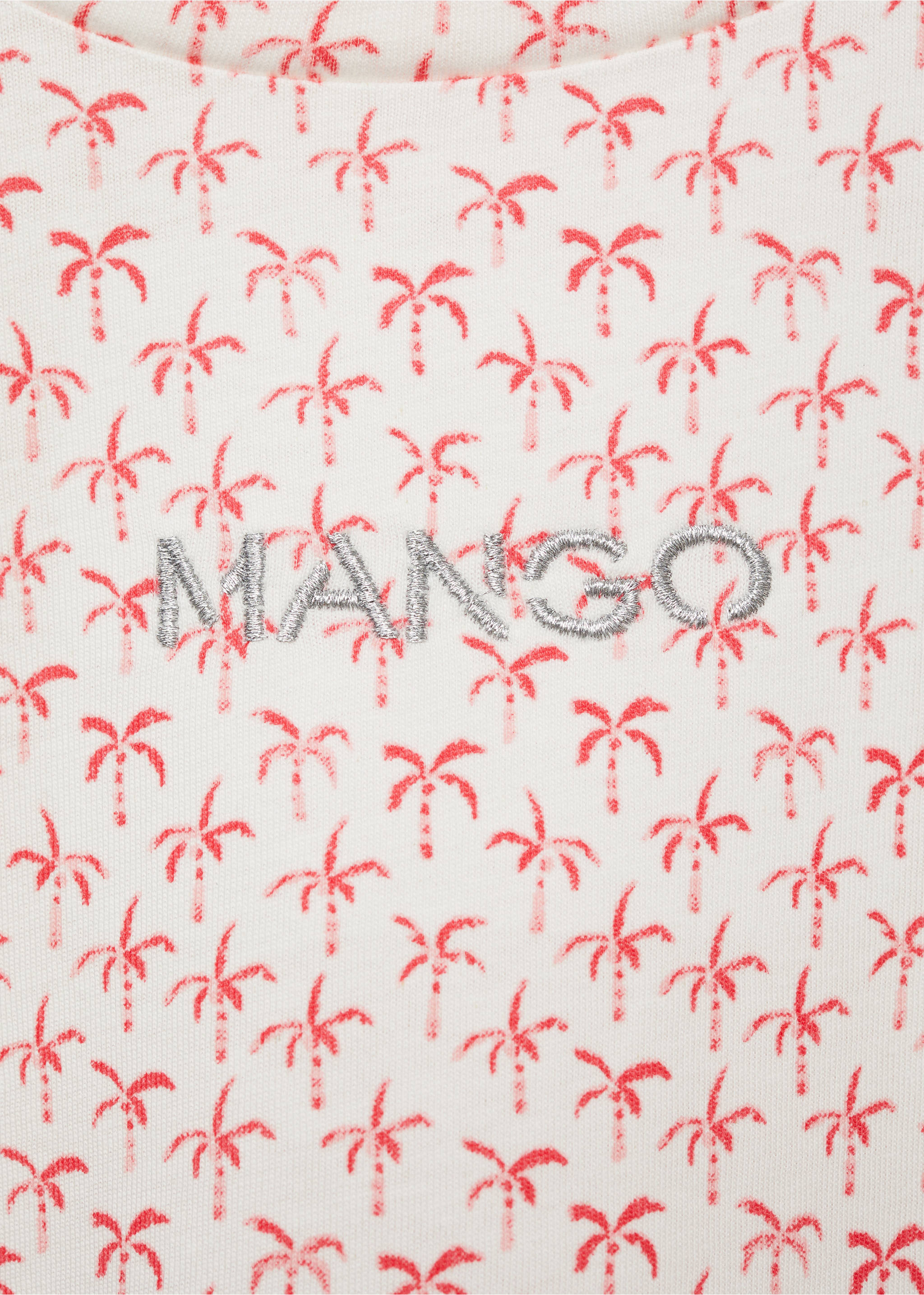 Printed logo T-shirt - Details of the article 8, Off White. Ref: 87090610-00.