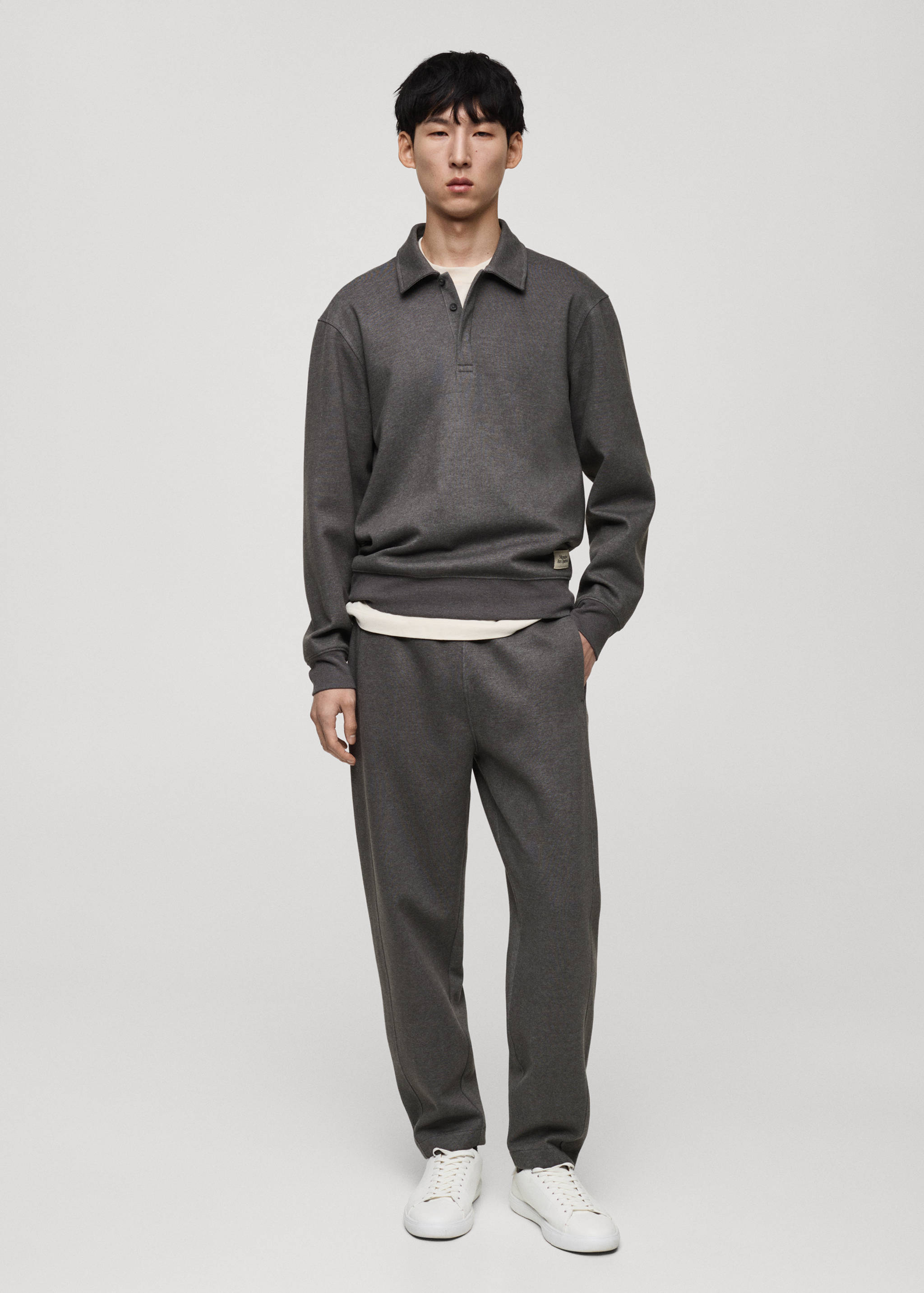 Dessuadora polo detall brodat - Pla general