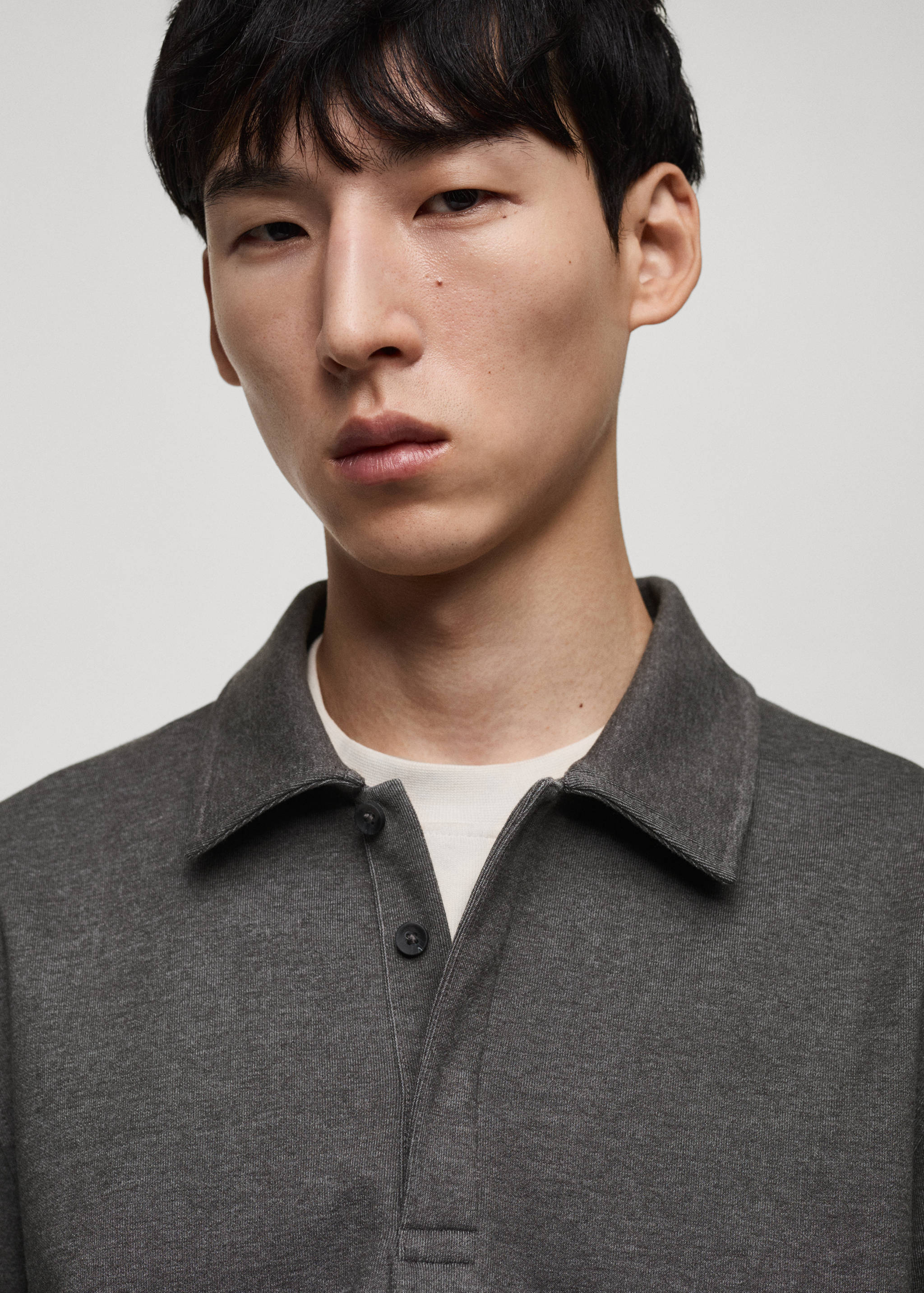 Dessuadora polo detall brodat - Detall de l'article 1