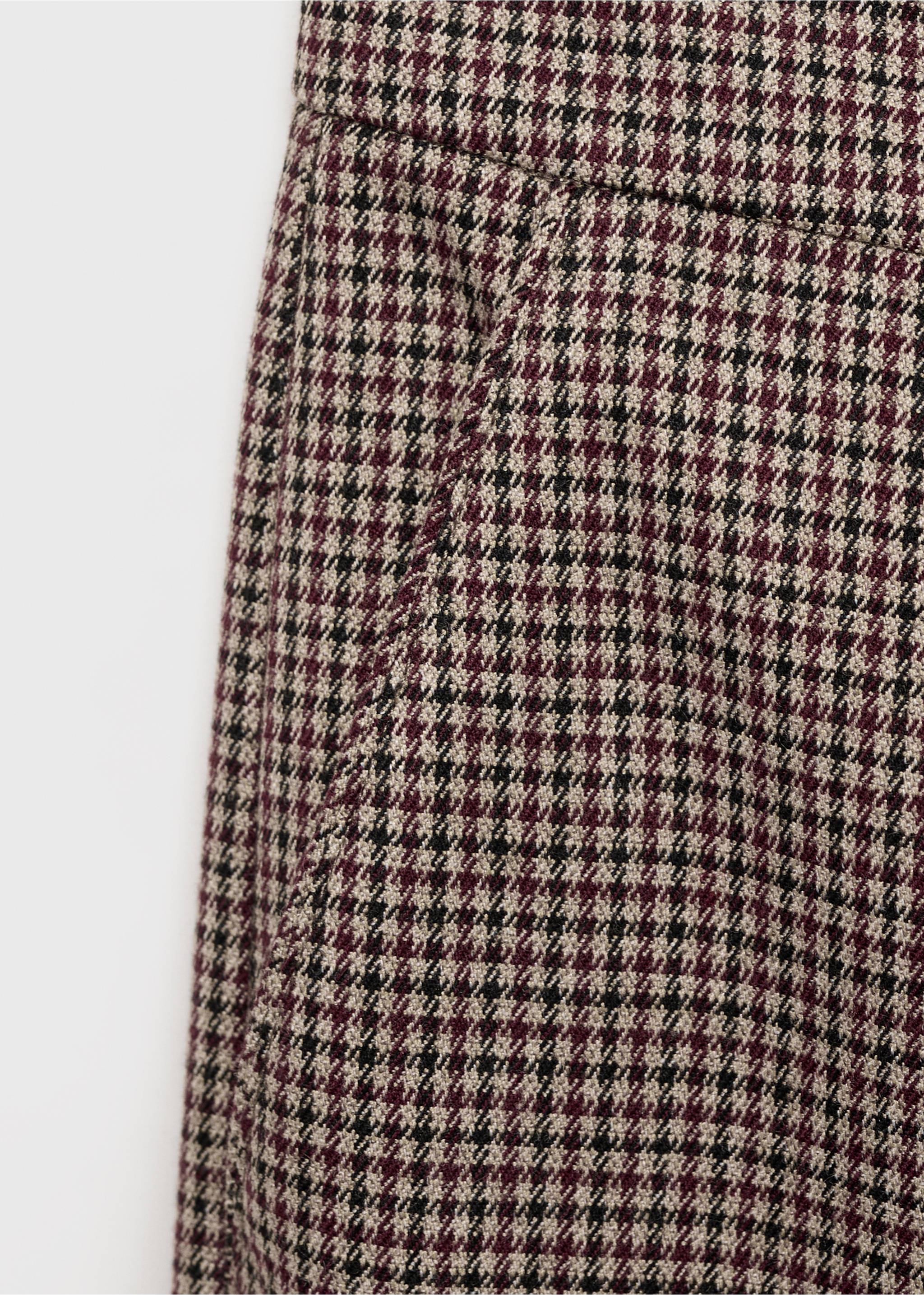 Pantalon skinny crop - Détail de l'article 0, Grenat. Ref: 87090615-00.