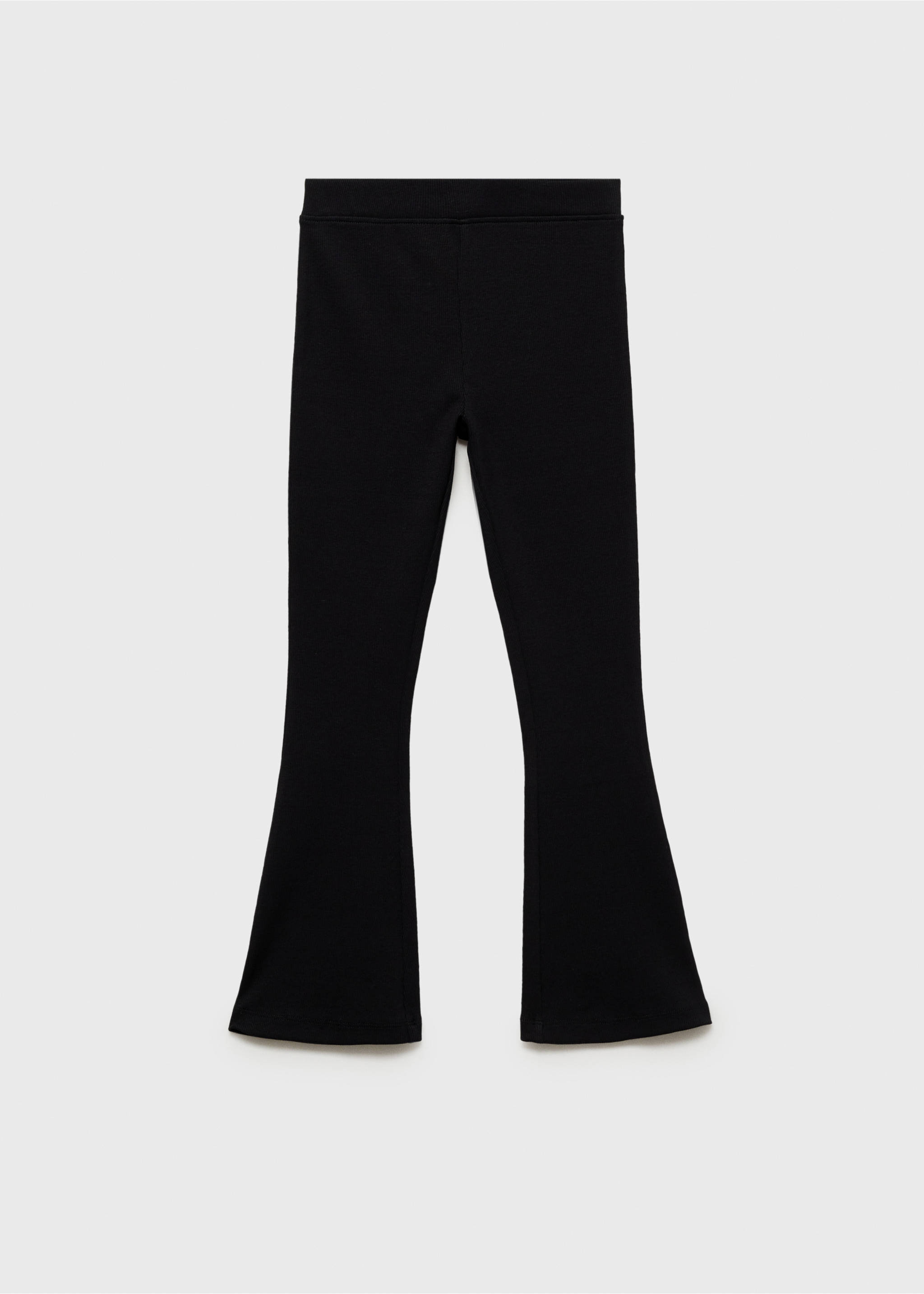 Flared leggings - Article without model, Black. Ref: 87090620-00.