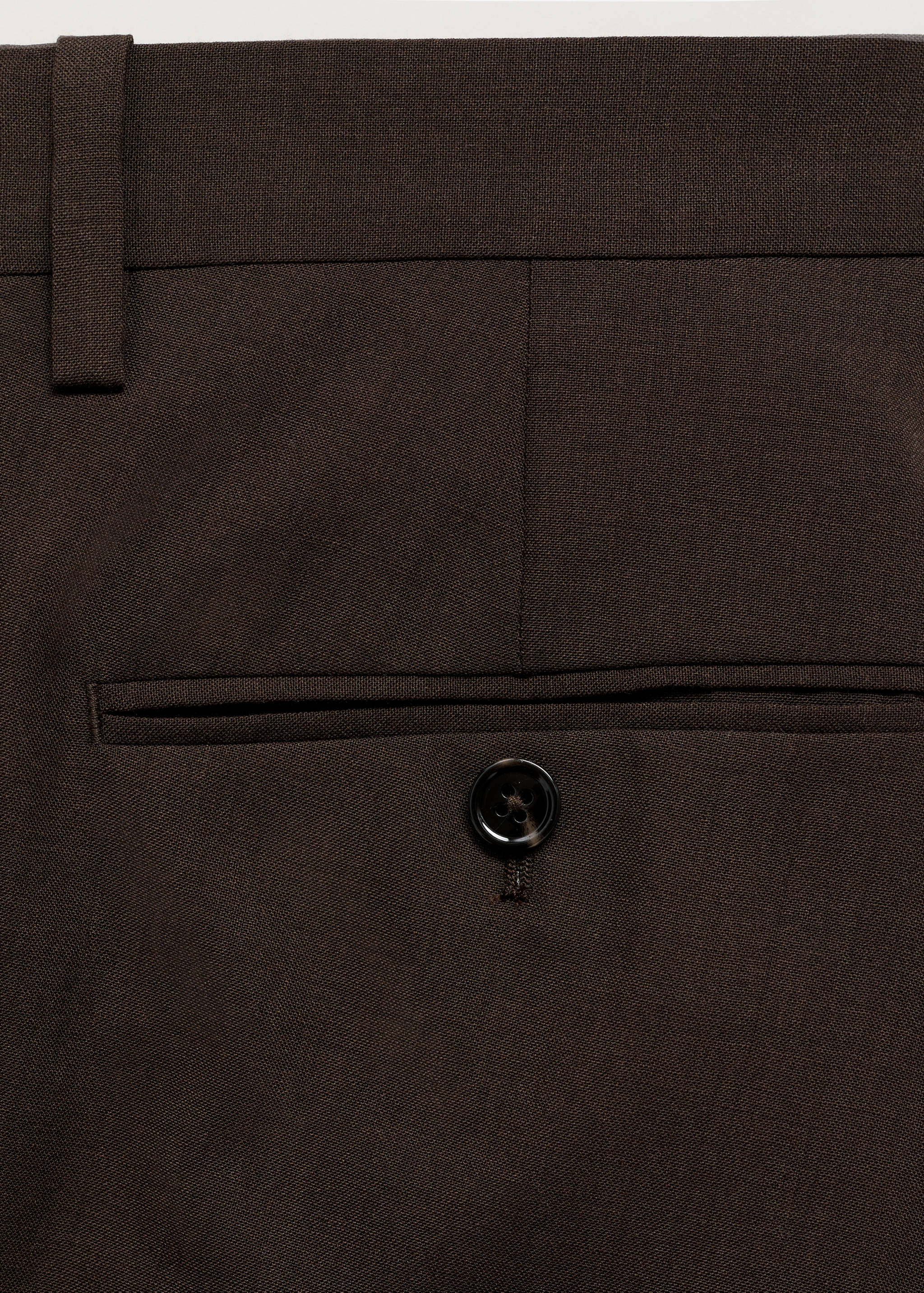 Turin 100% wool suit trousers - Details of the article 0