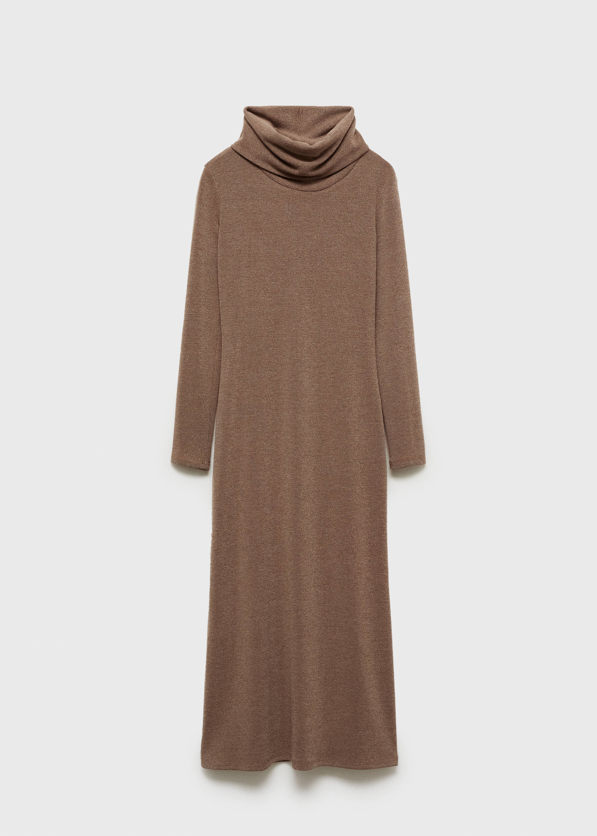 Knitted turtleneck dress - Article without model
