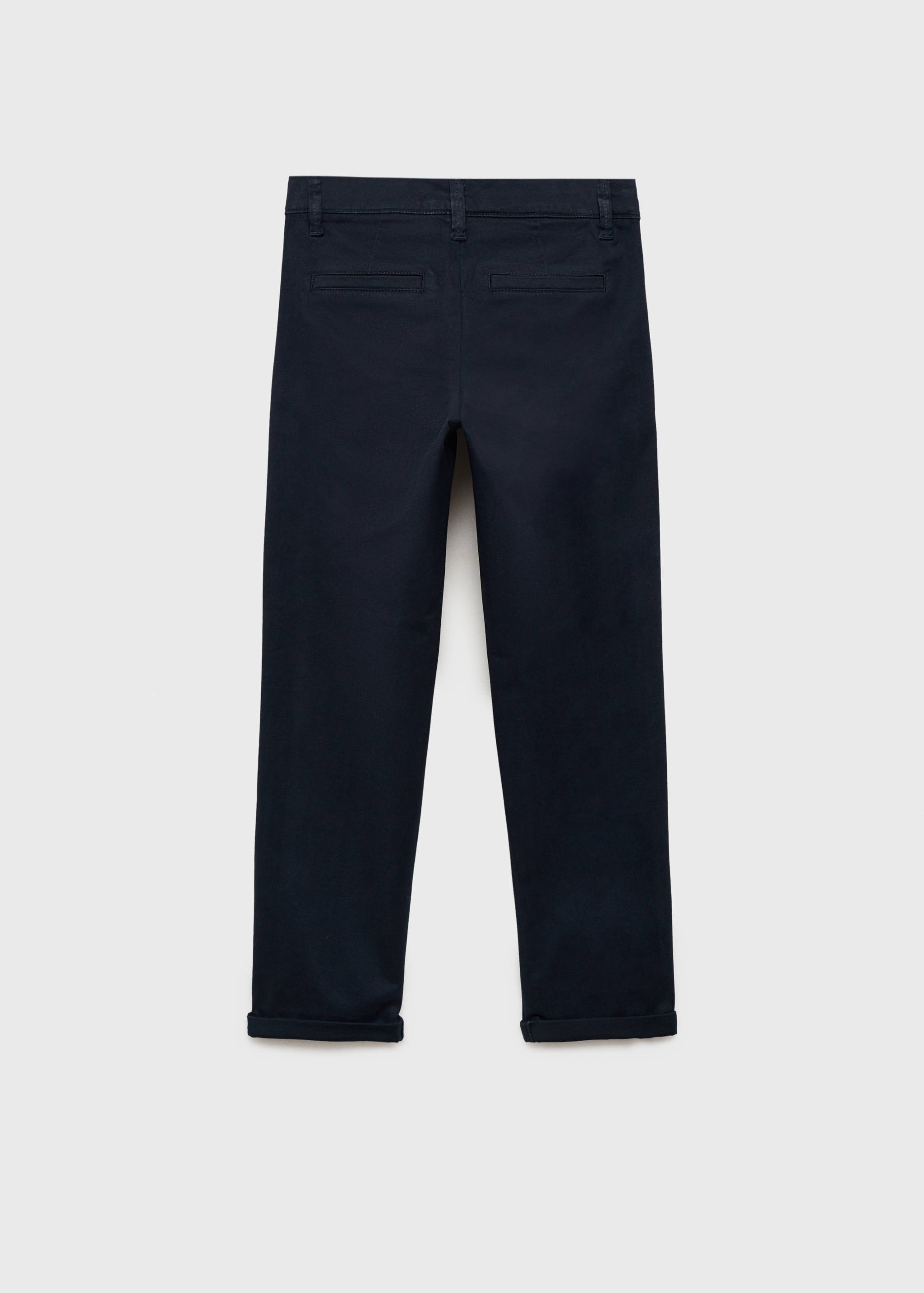 Pantalons xinesos cotó - Revers de l'article