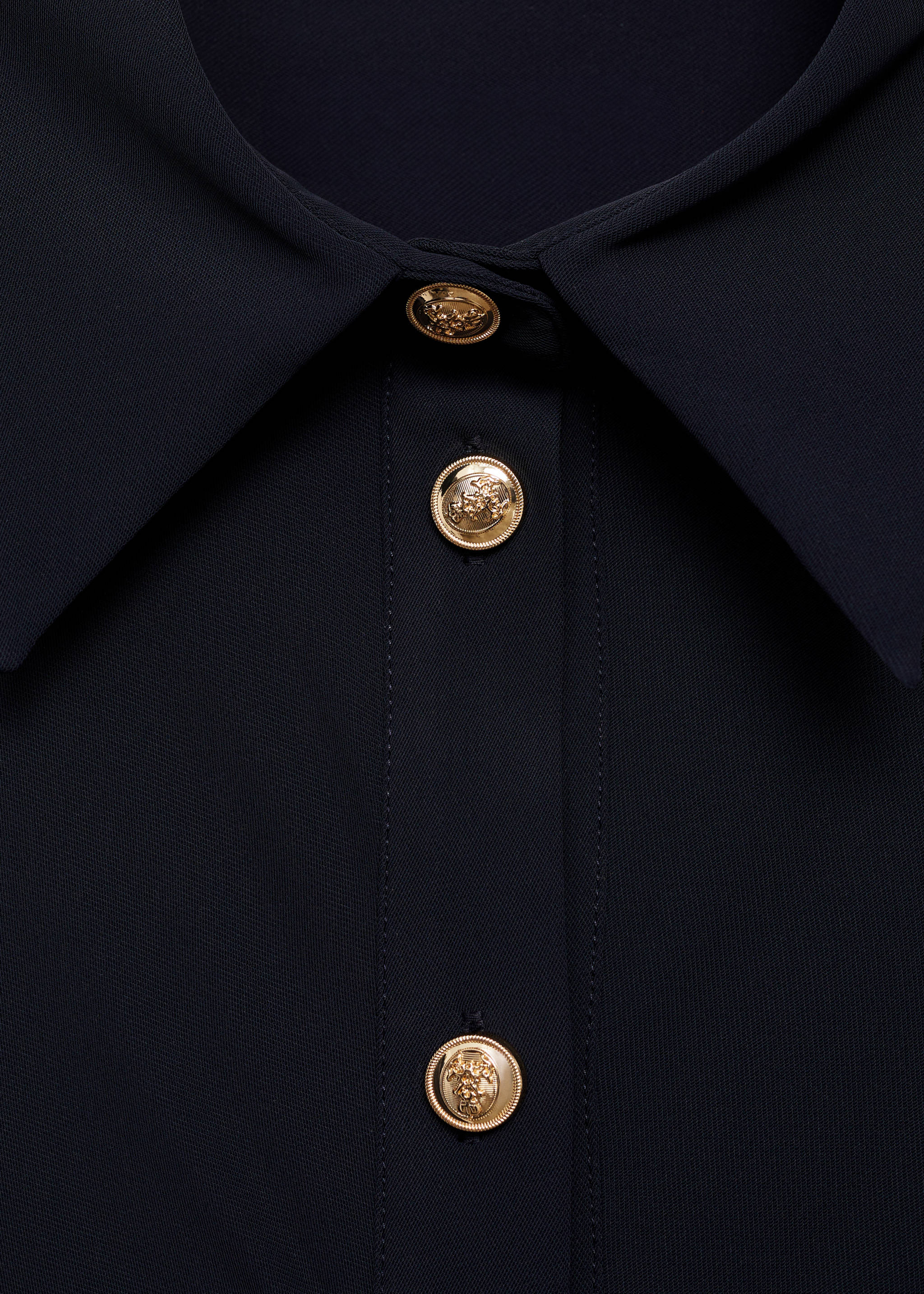 Midi-dress with draped waist - Details of the article 8