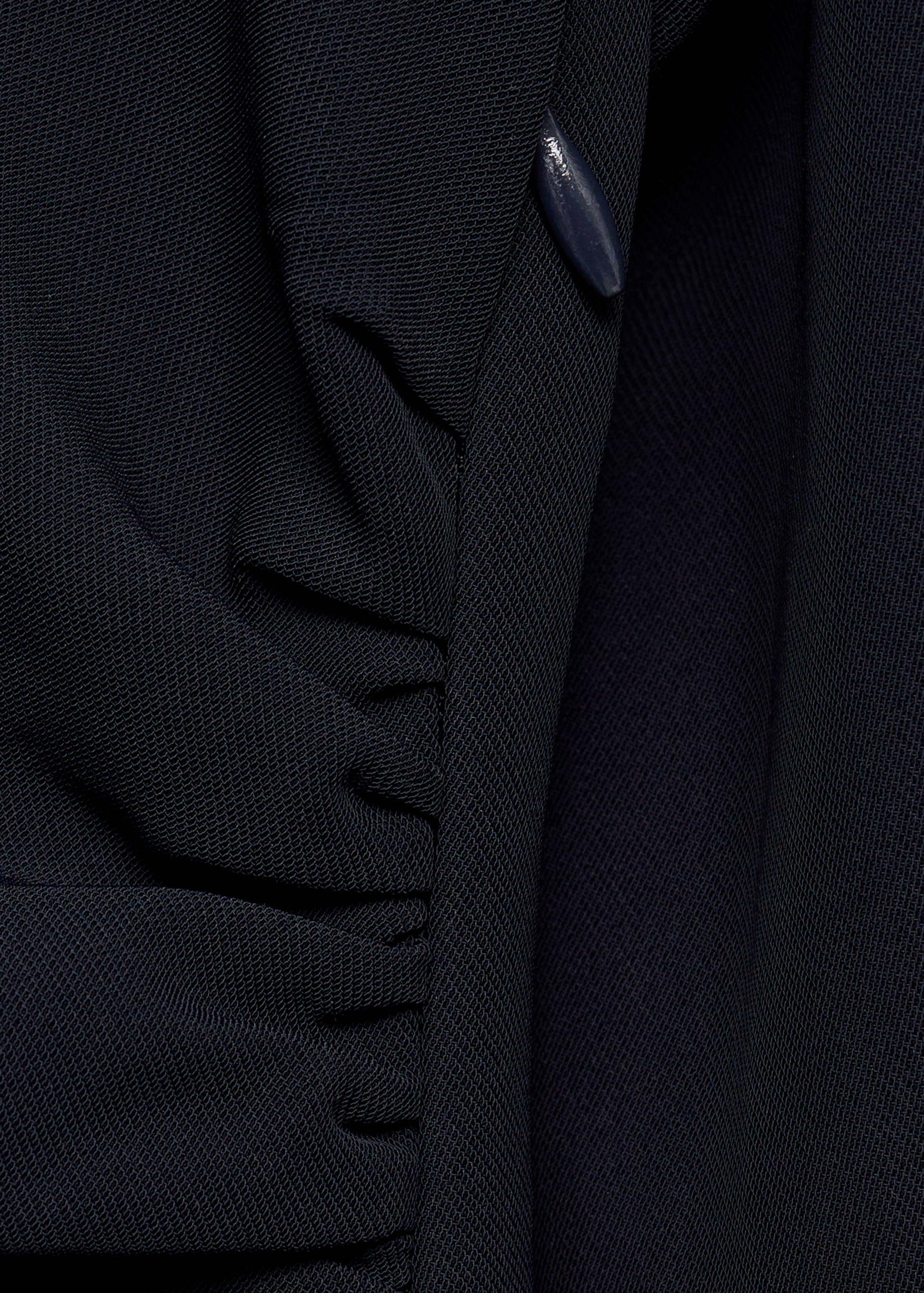 Midi-dress with draped waist - Details of the article 0