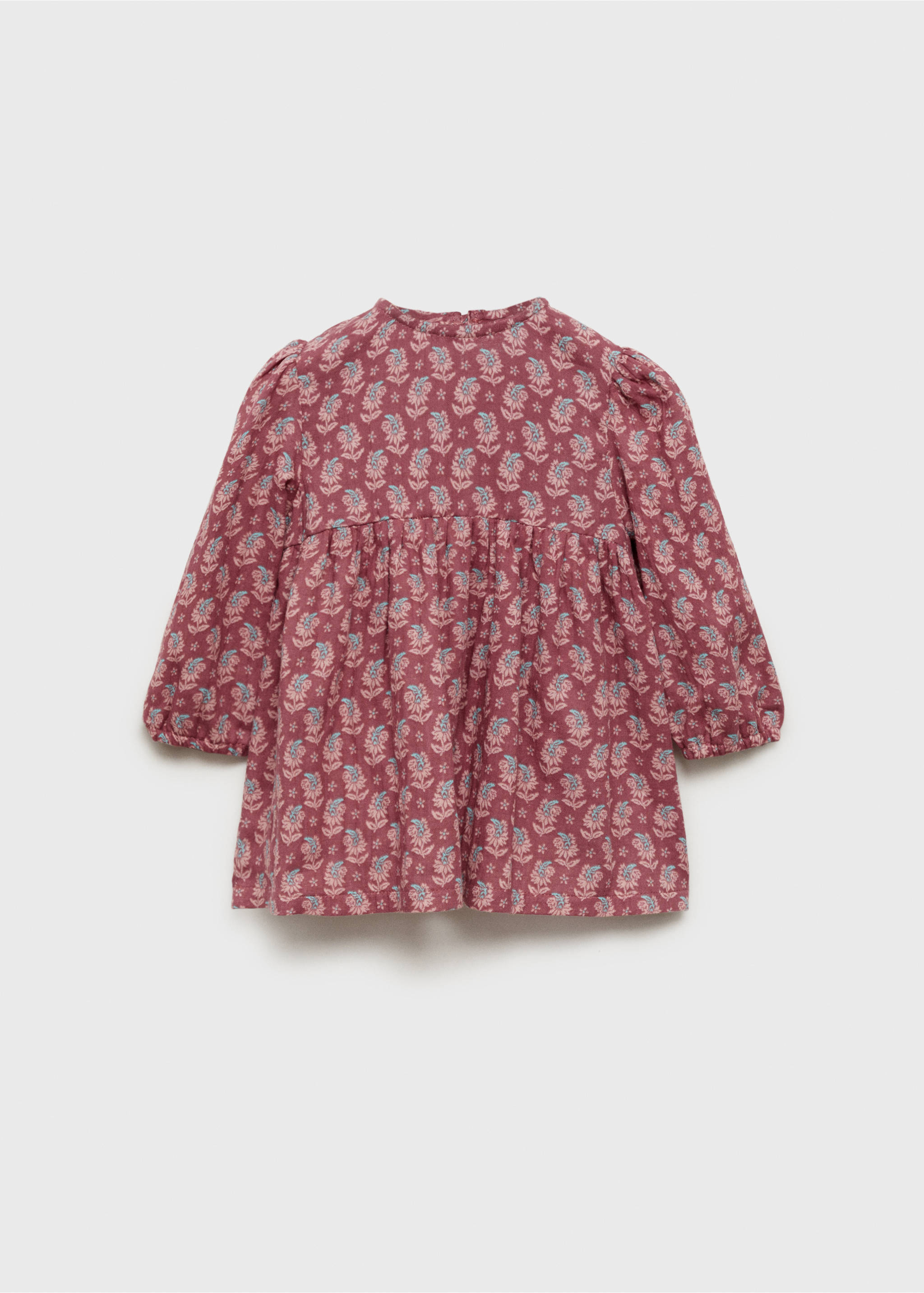 Tryckt klänning - Artikel utan modell, Körsbär. Ref: 87090633-00.