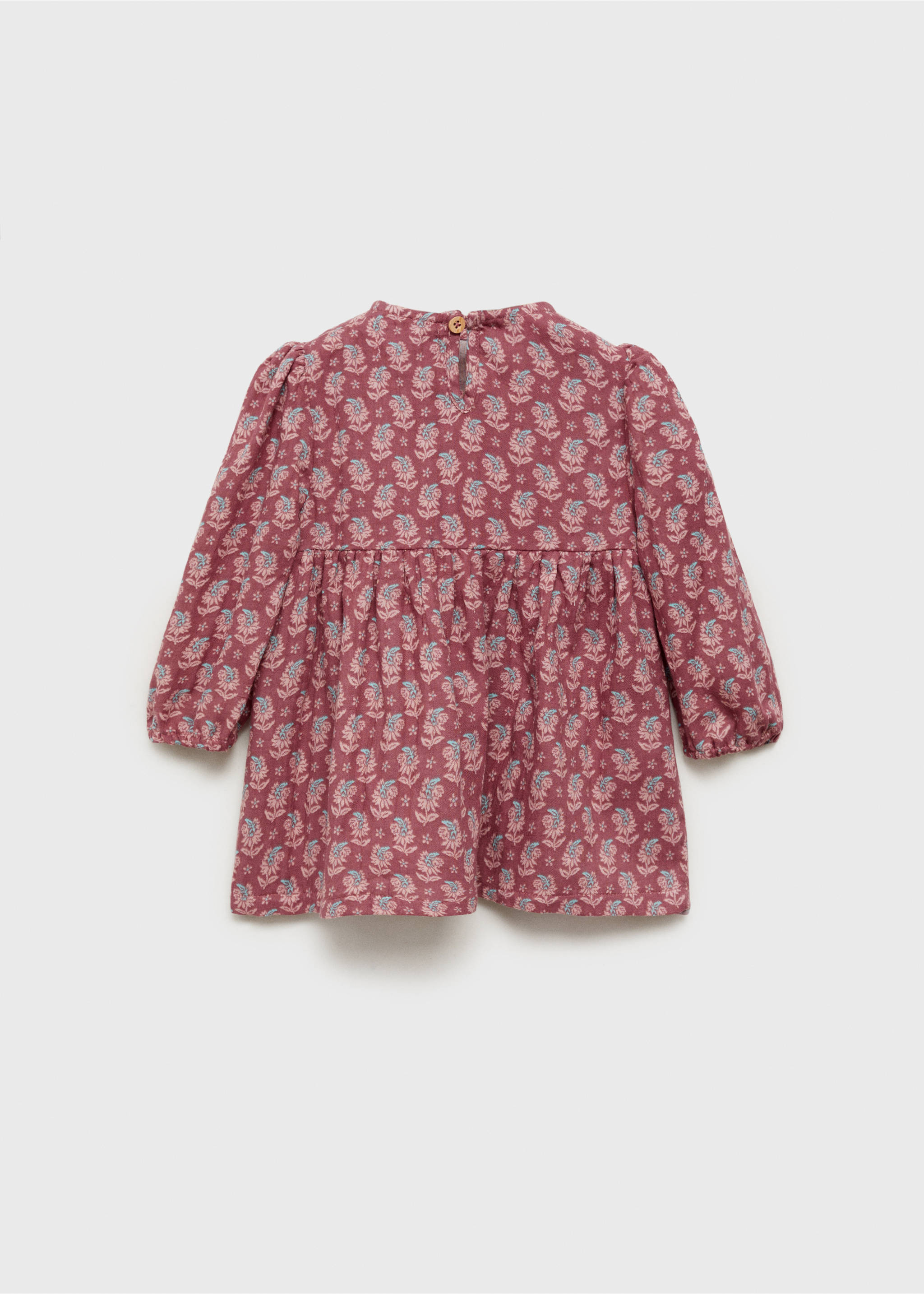 Tryckt klänning - Artikelns baksida, Körsbär. Ref: 87090633-00.