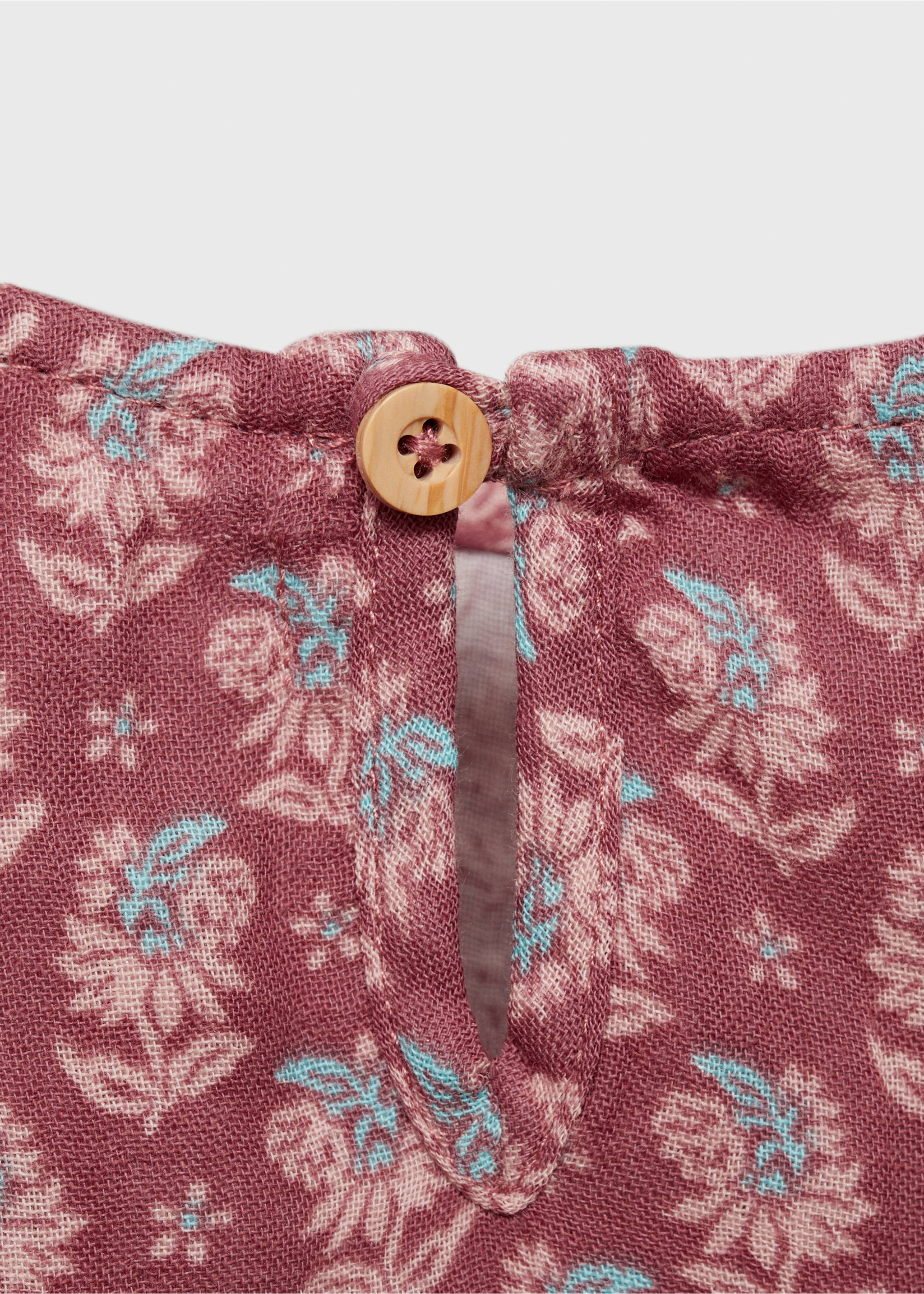 Tryckt klänning - Detaljer om artikeln 0, Körsbär. Ref: 87090633-00.