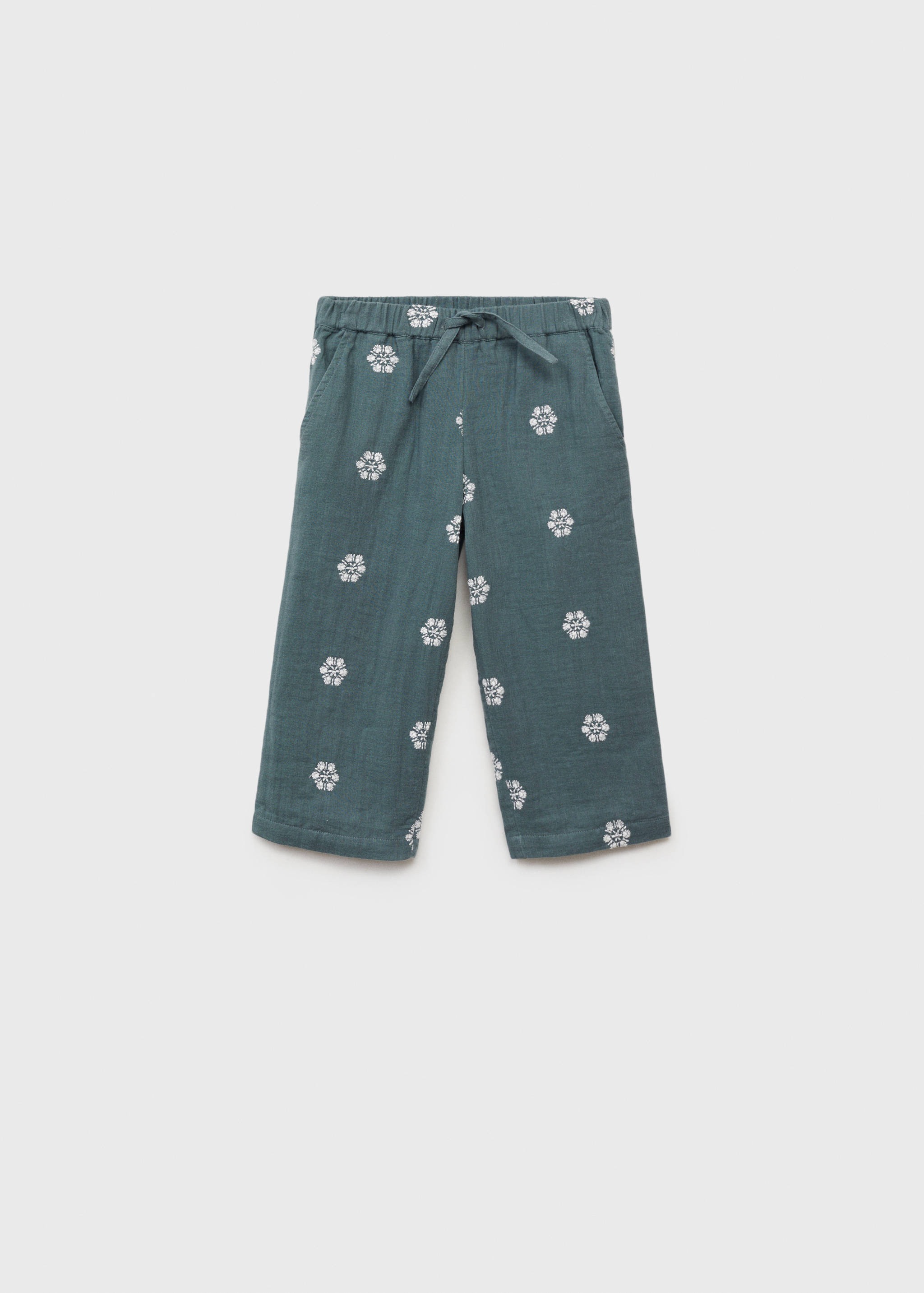 Pantalon coton brodé - Article sans modèle