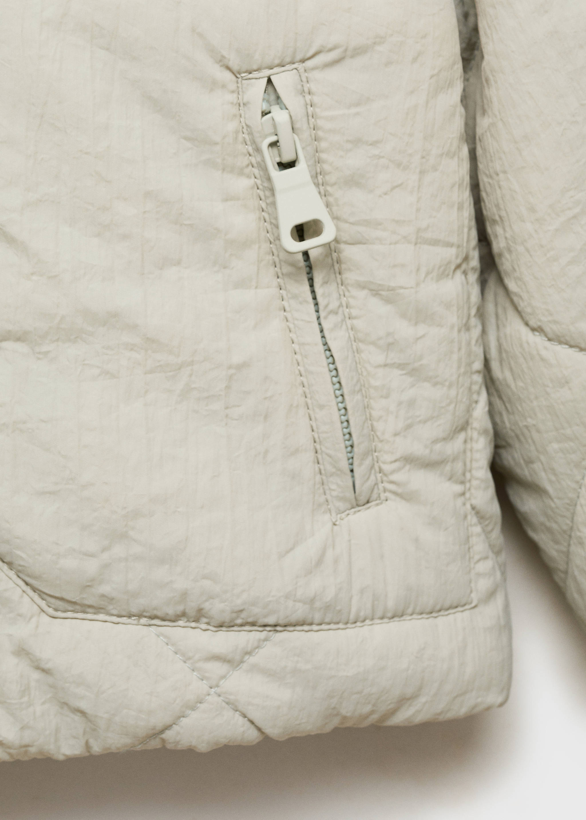 Jachetă matlasată cu glugă - Detaliu al articolului 8