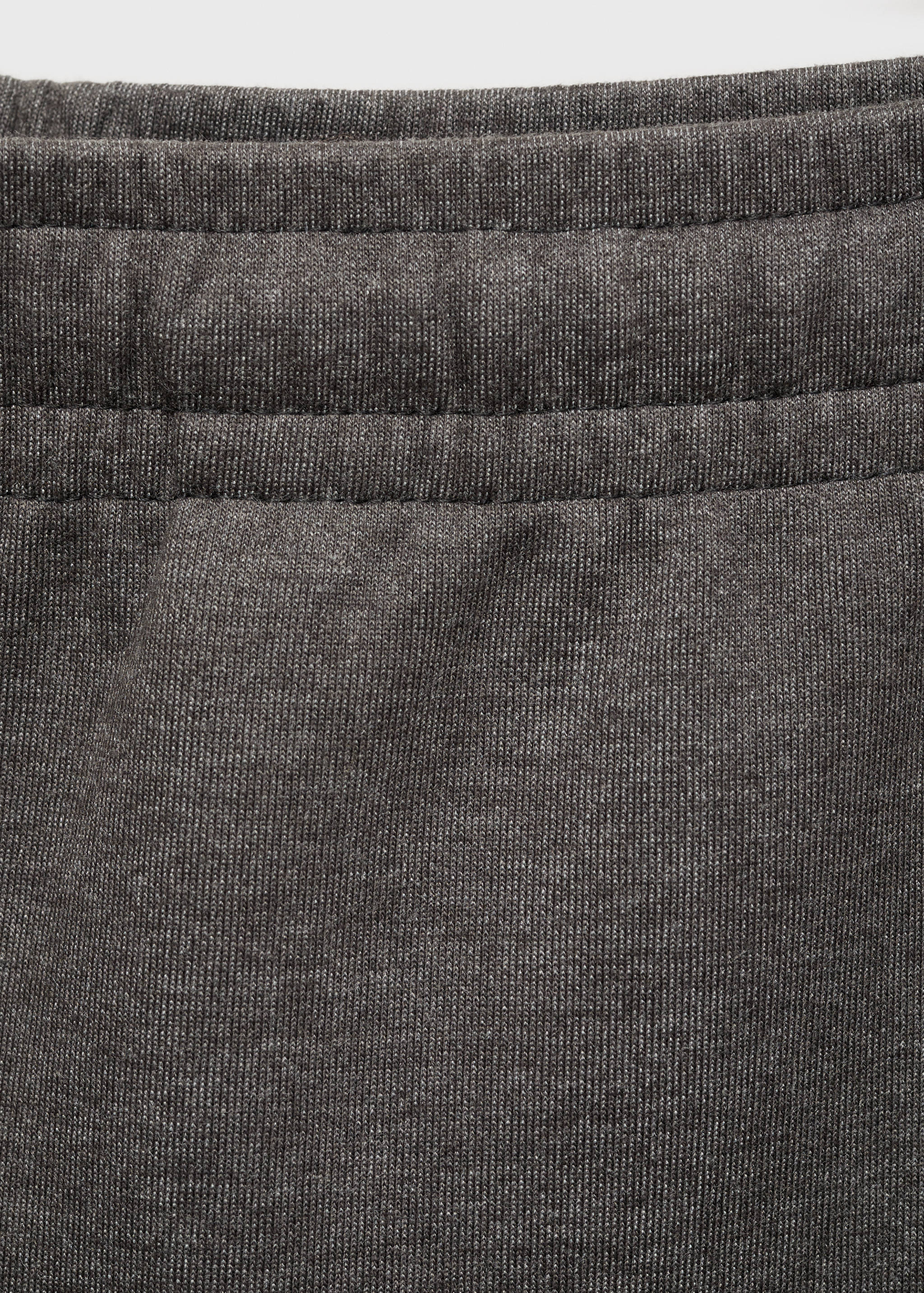 Joggers algodón detalle bordado - Detalle del artículo 0