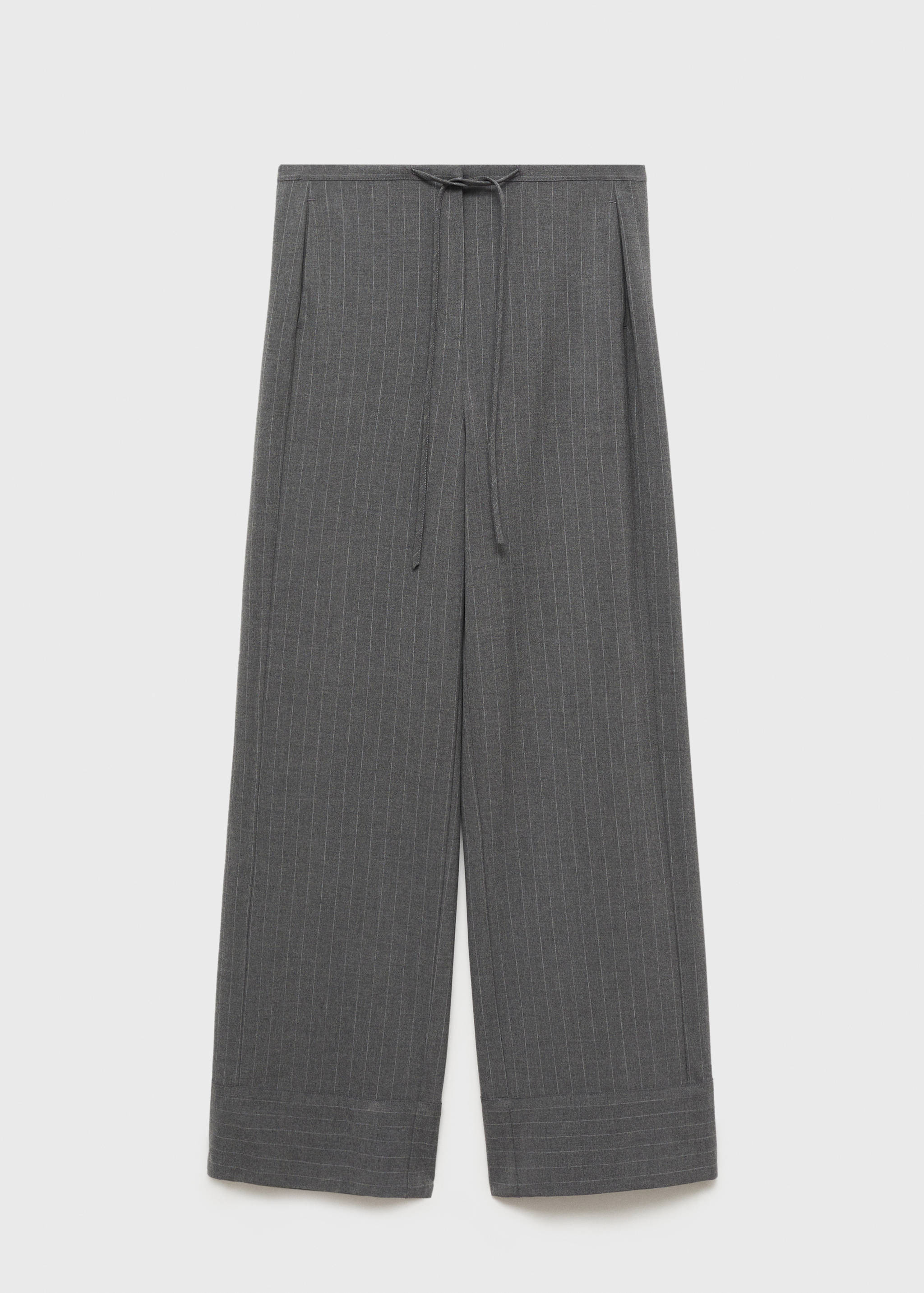 Pantalon droit fines rayures - Article sans modèle