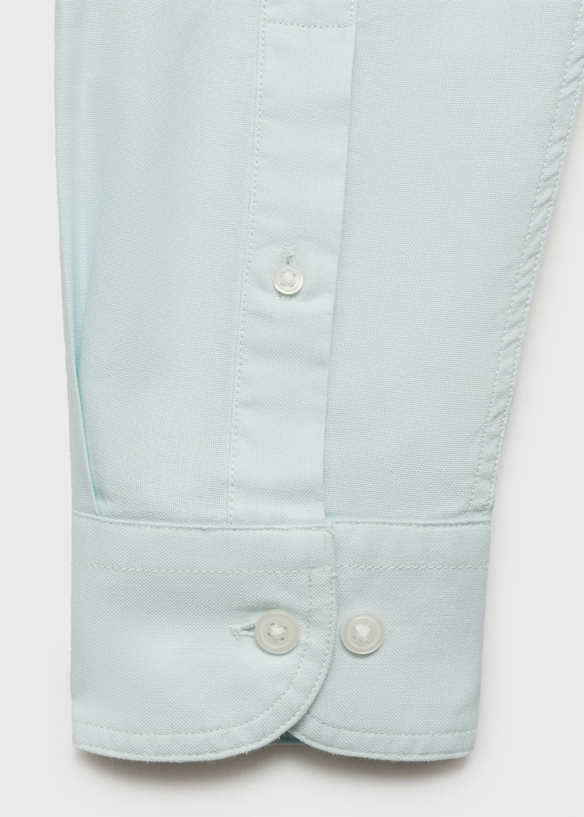 100% cotton Oxford shirt with logo - Details of the article 8