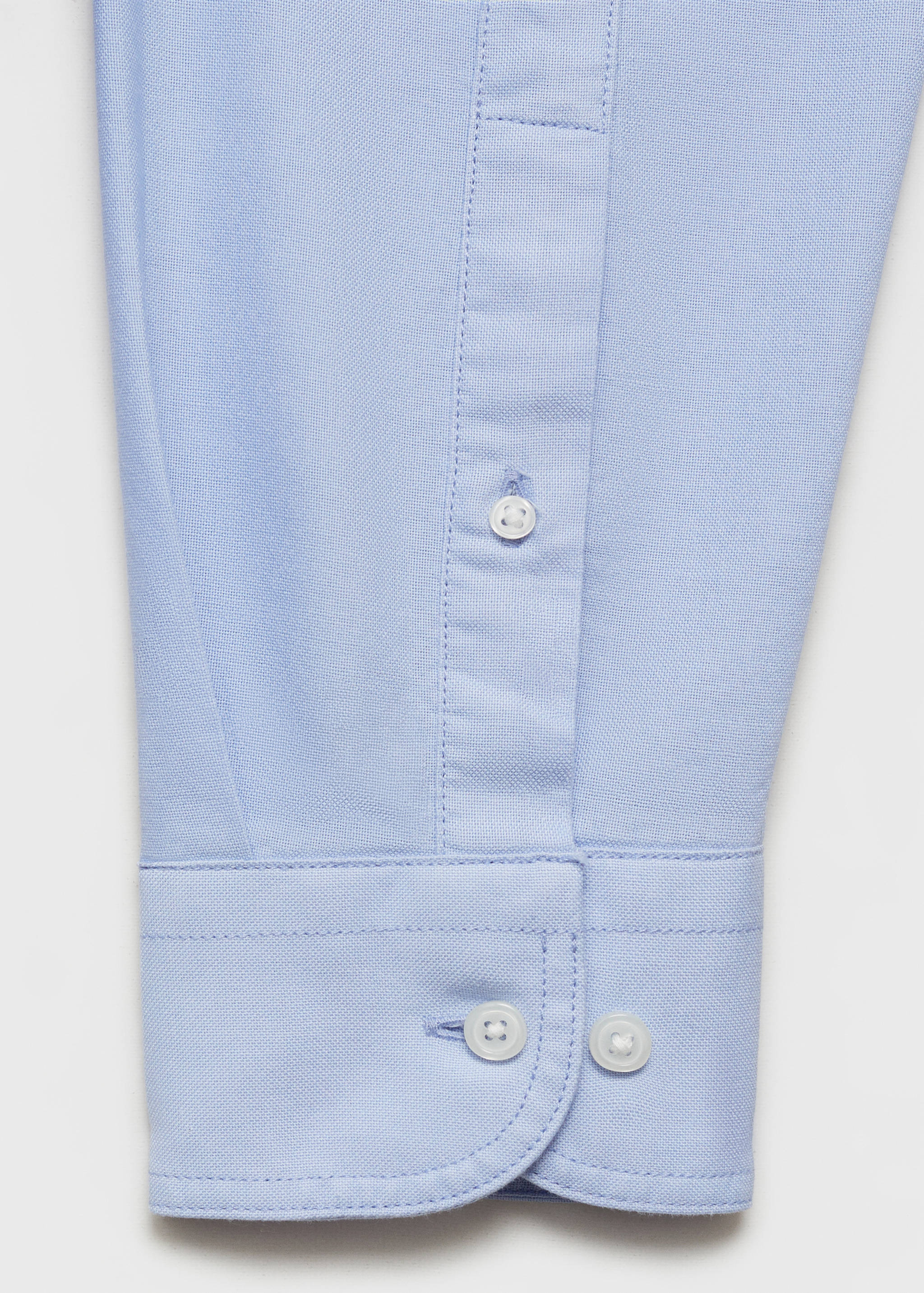 100% cotton Oxford shirt with logo - Details of the article 8