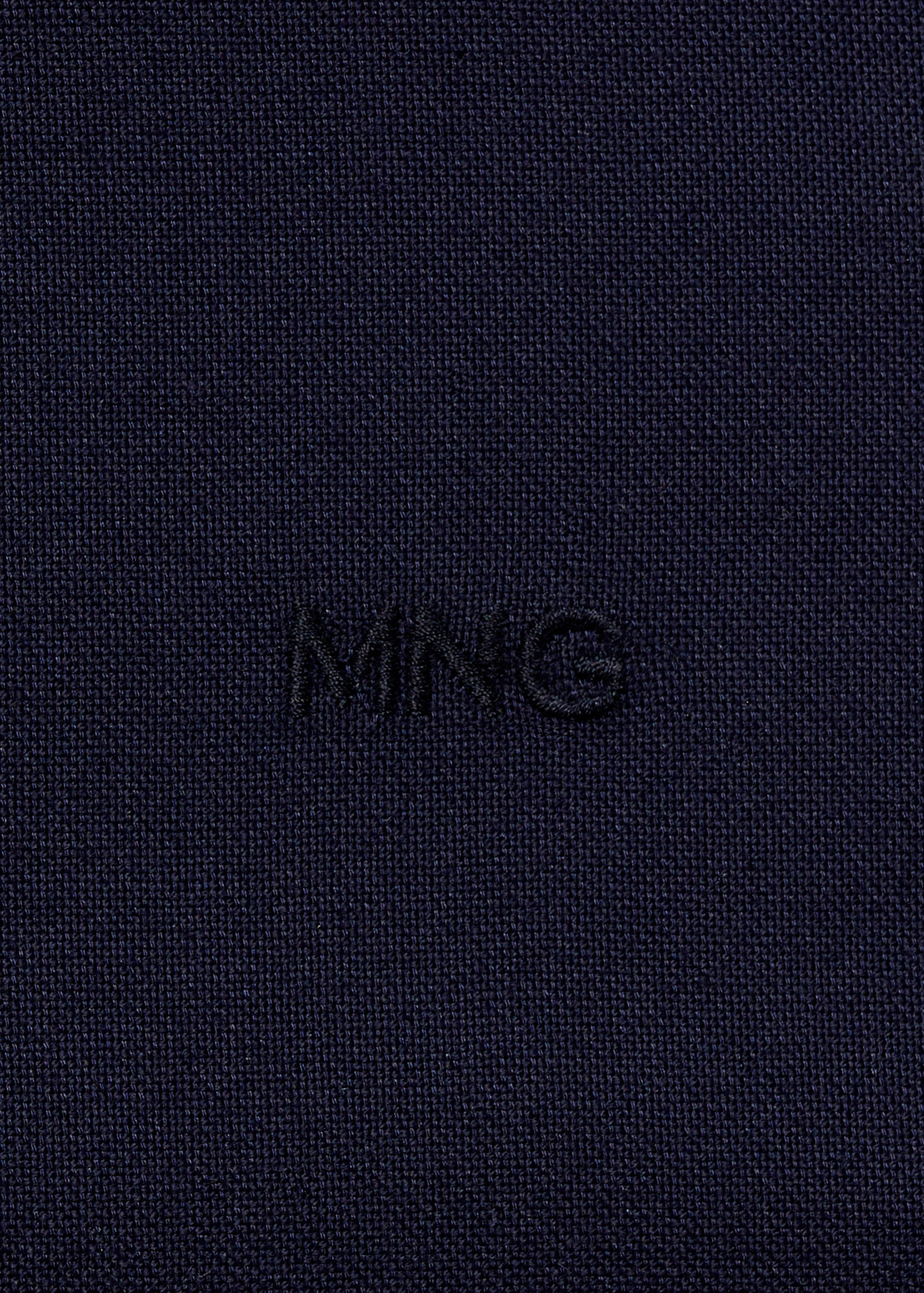 100% cotton Oxford shirt with logo - Details of the article 0