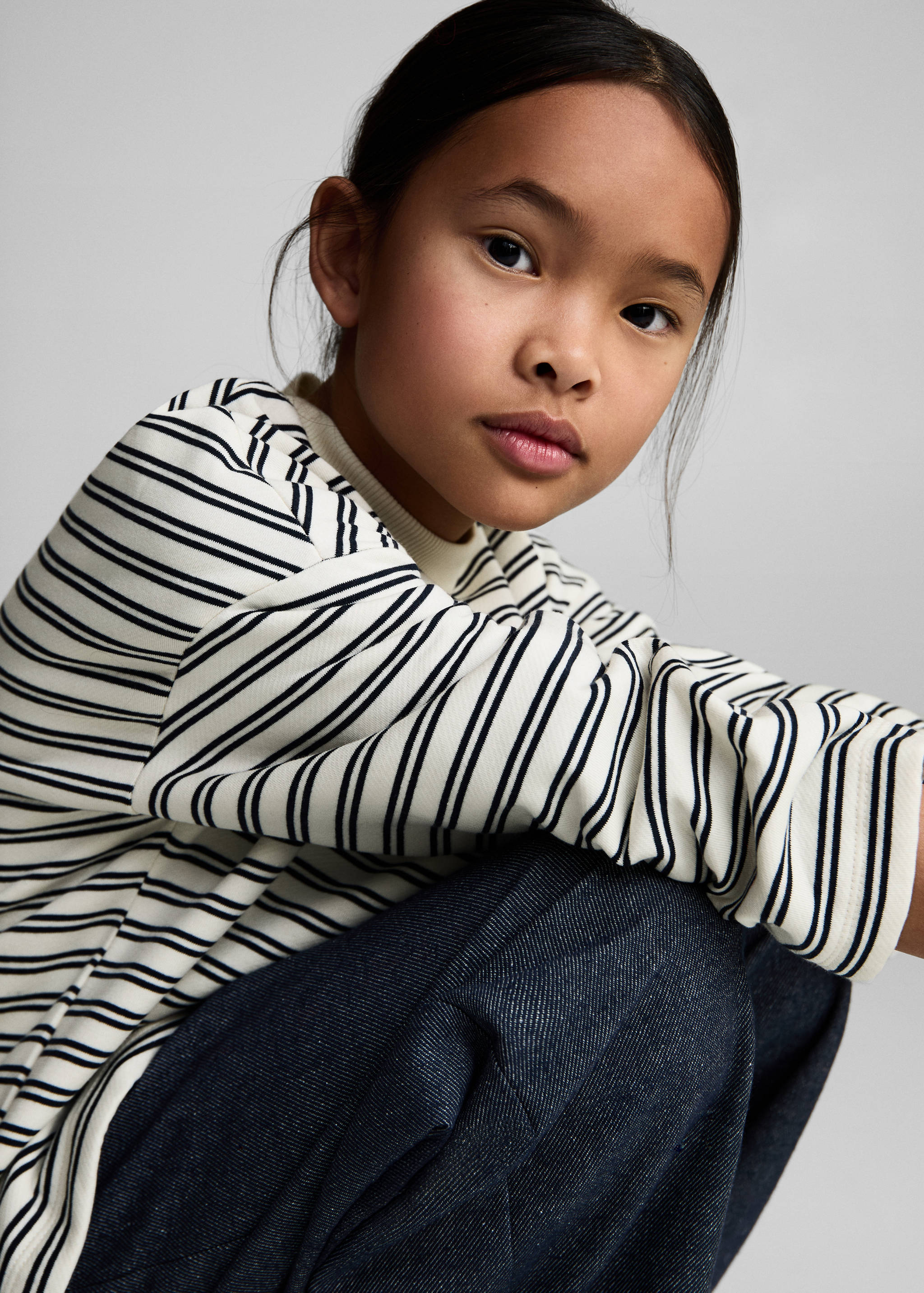 Bawełniana bluza w paski - Szczegóły artykułu 1