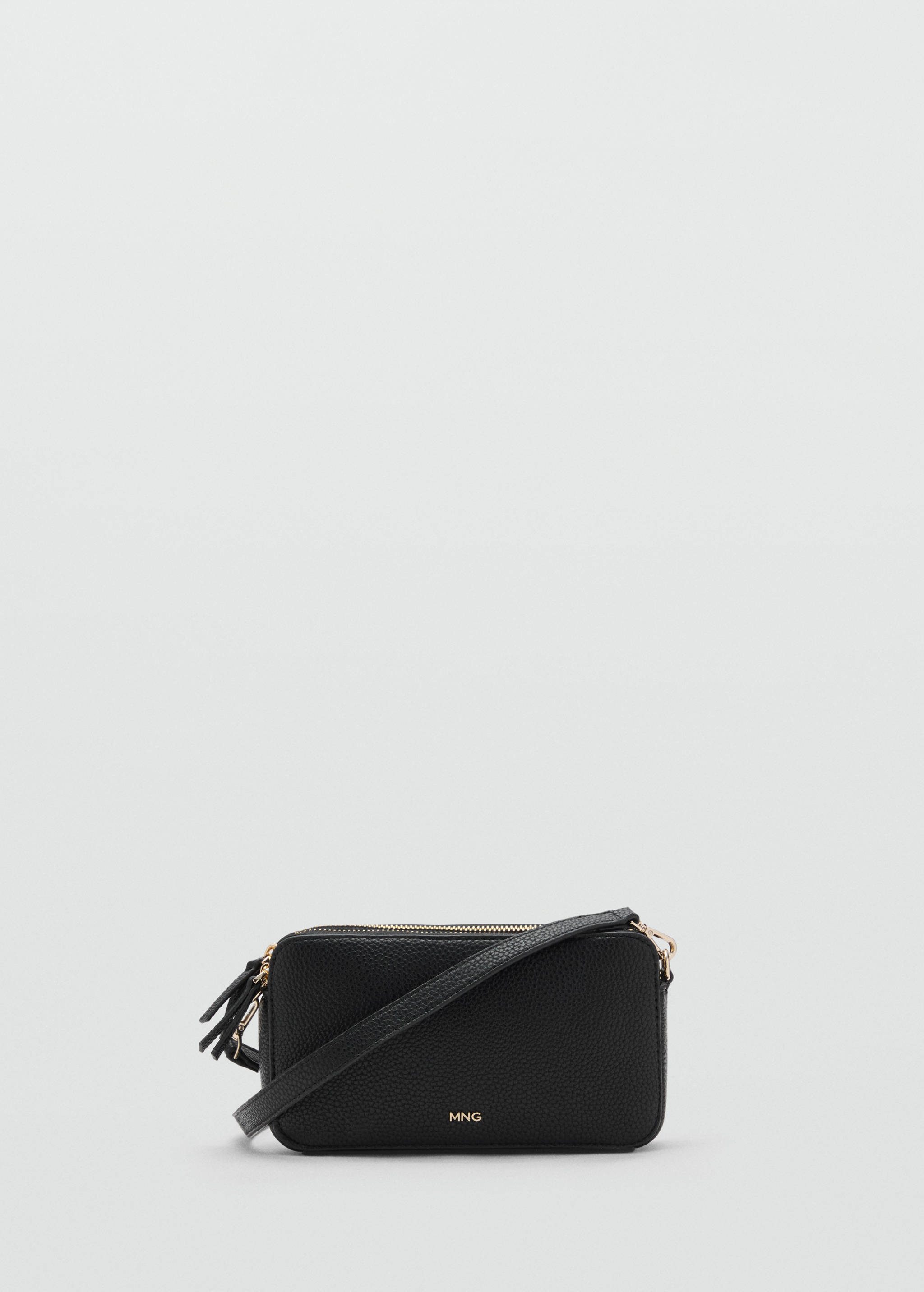 Shoulder bag with double zip - Article without model