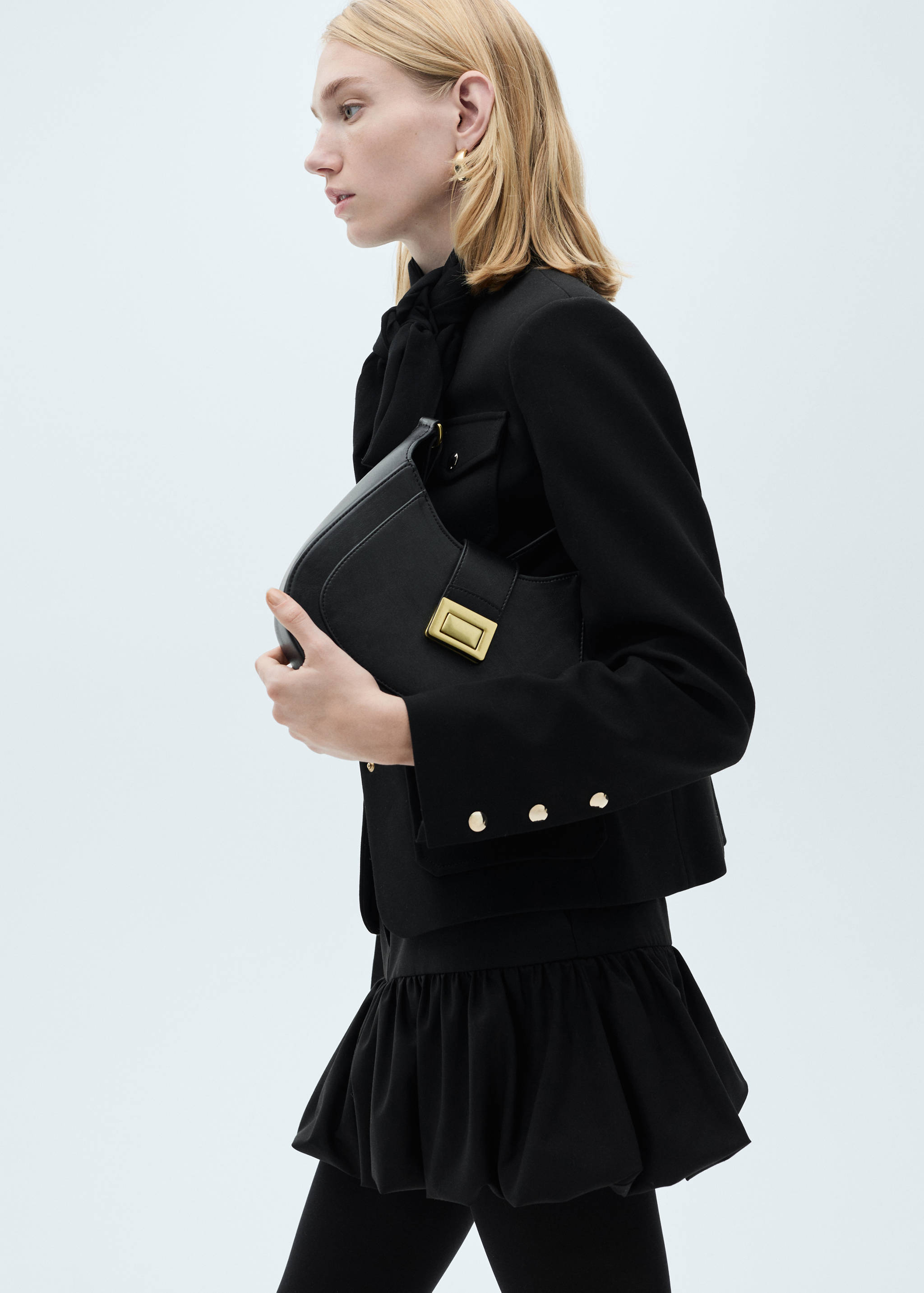 Balloon ruffled mini-skirt - Details of the article 2