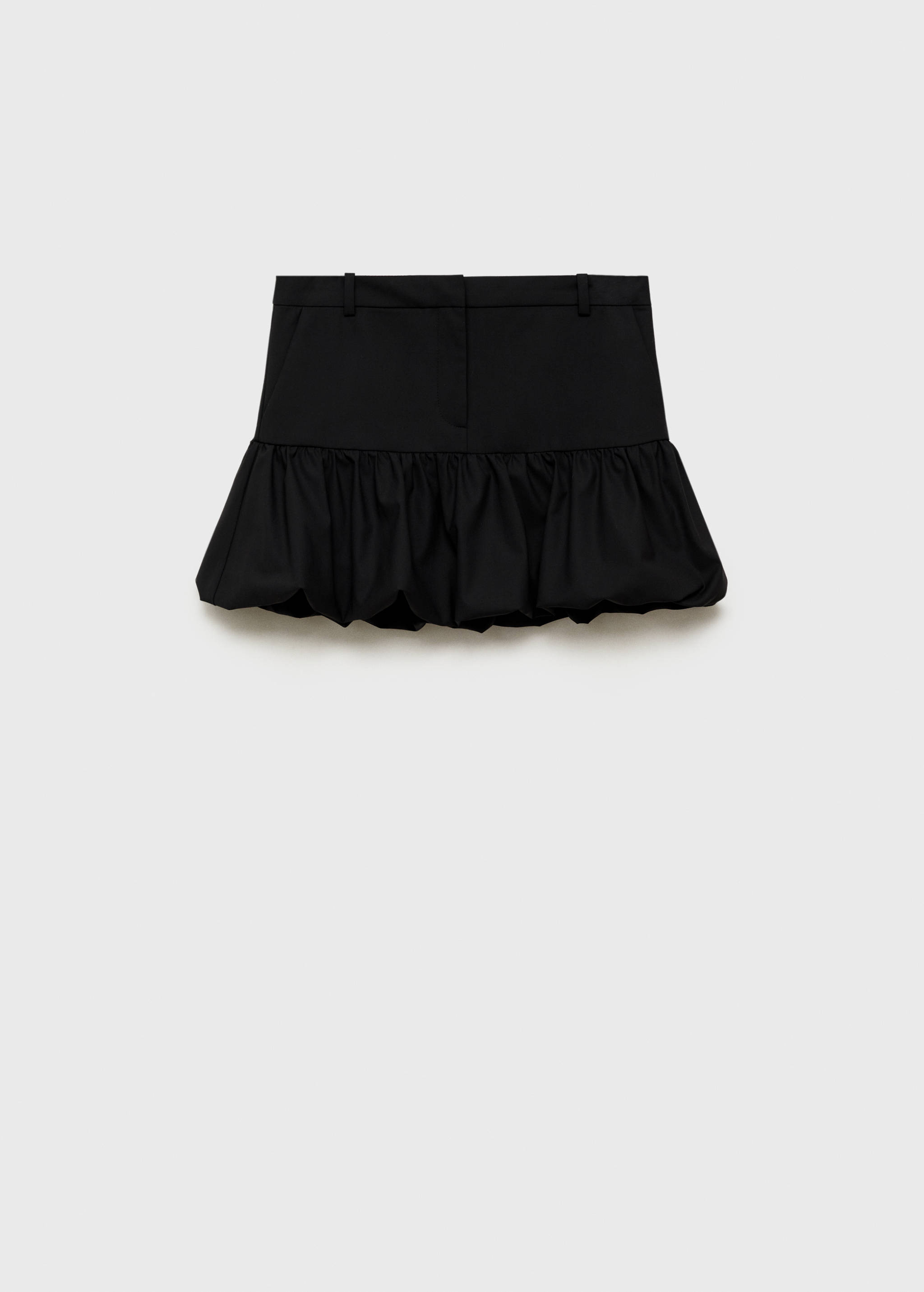Balloon ruffled mini-skirt - Article without model
