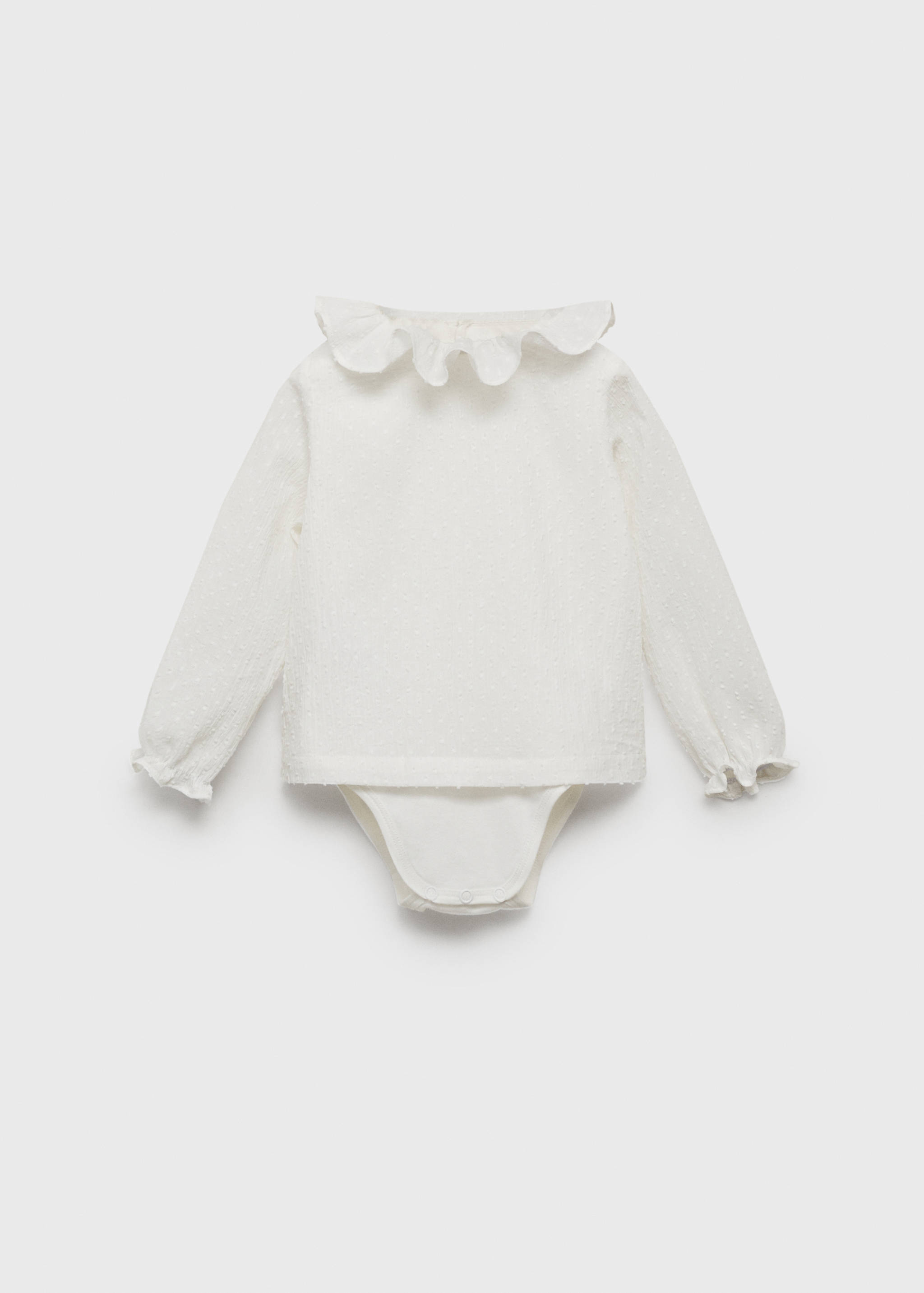 Poplin blouse - Article without model