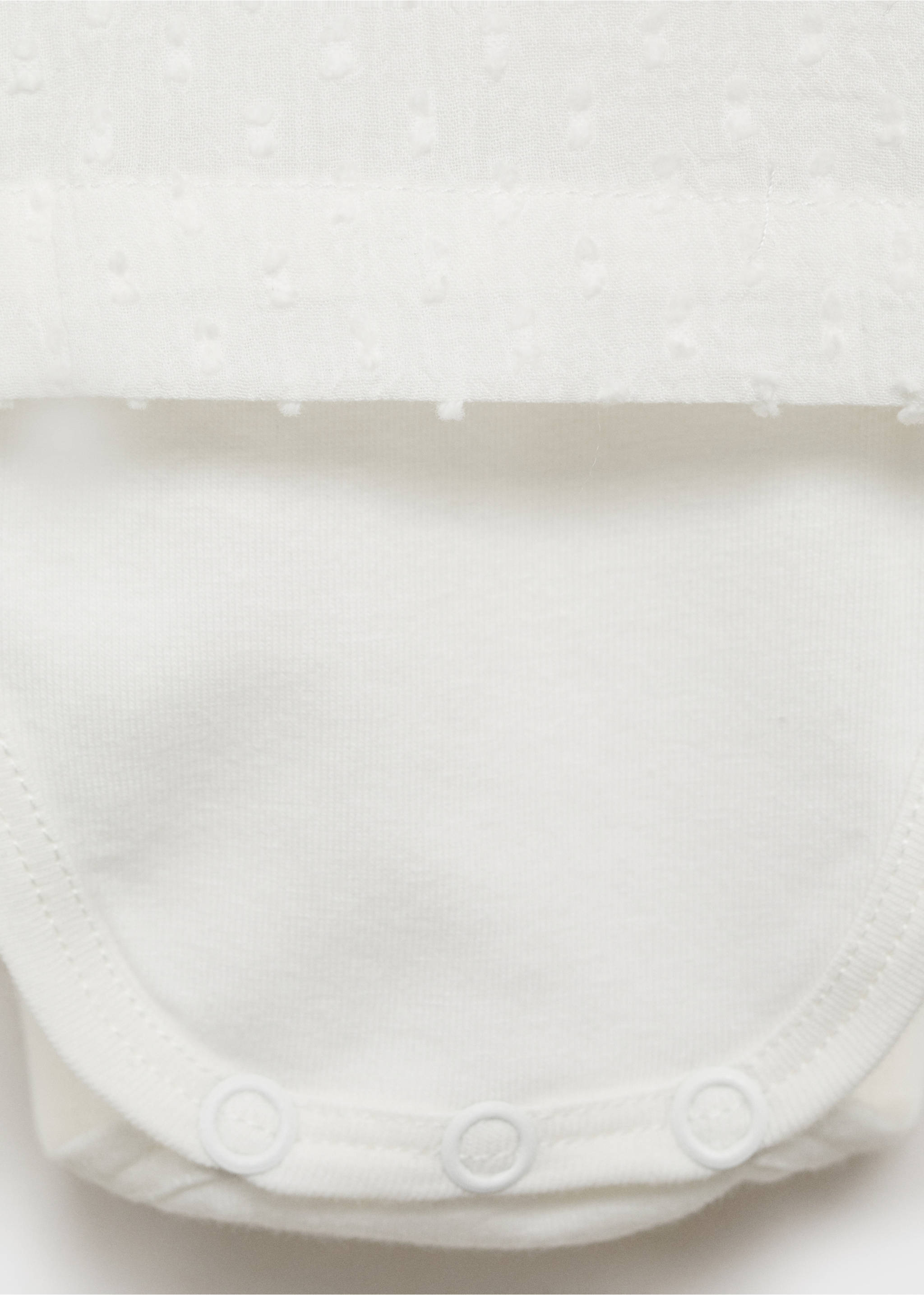 Poplin blouse - Details of the article 8, Off White. Ref: 87091056-00.