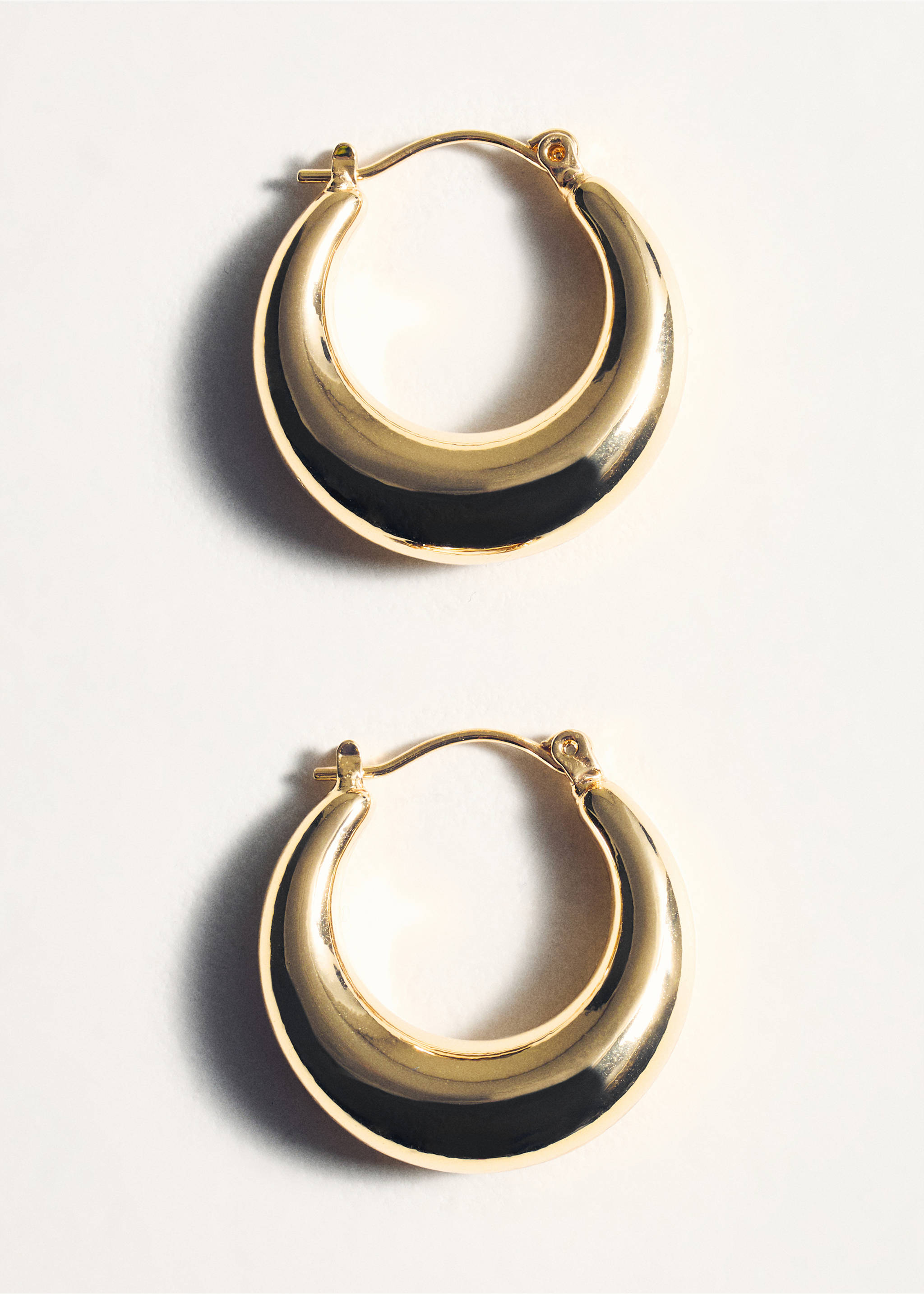 Pendientes aro volumen - Detalle del artículo 5, Oro. Ref: 87091058-00.