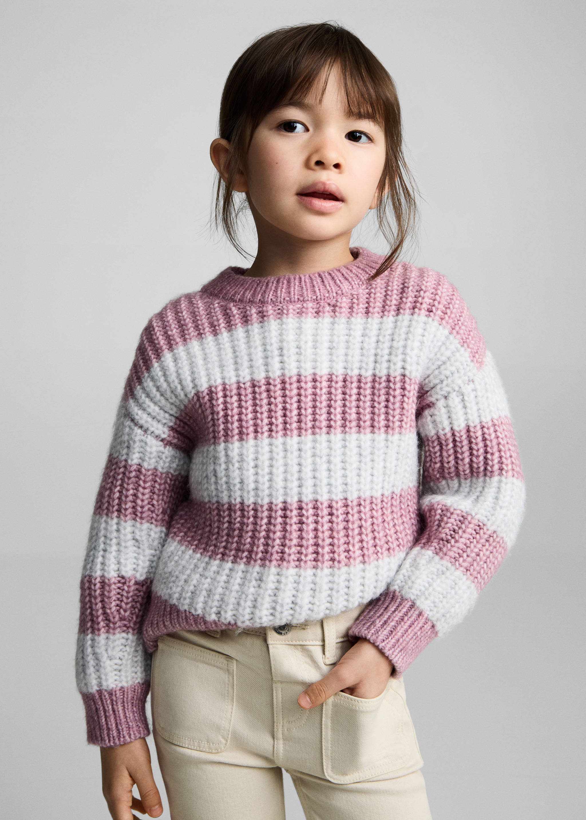 Flared jeans with pocket - Medium plane