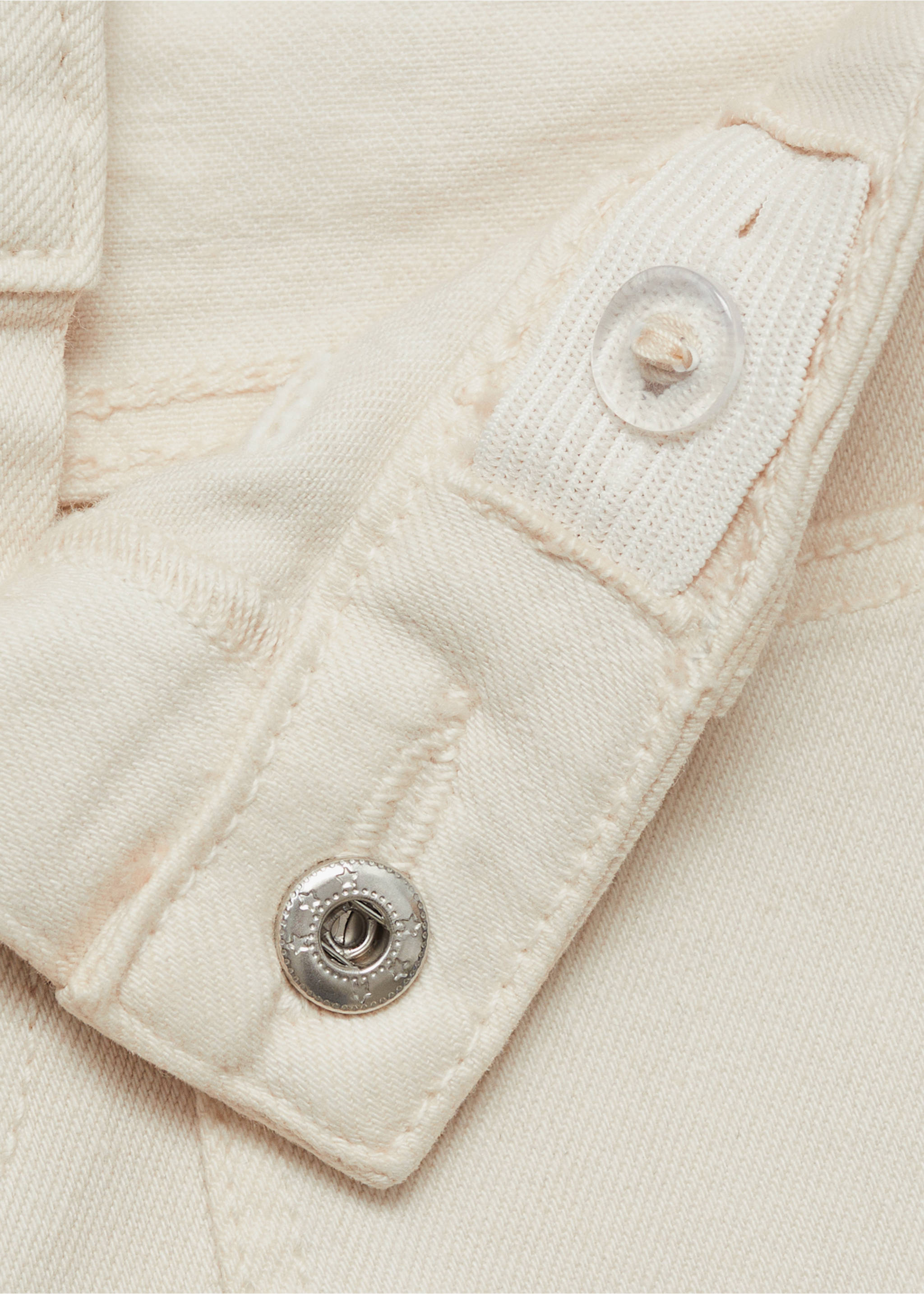 Flared jeans with pocket - Details of the article 8, Sand. Ref: 87091511-00.