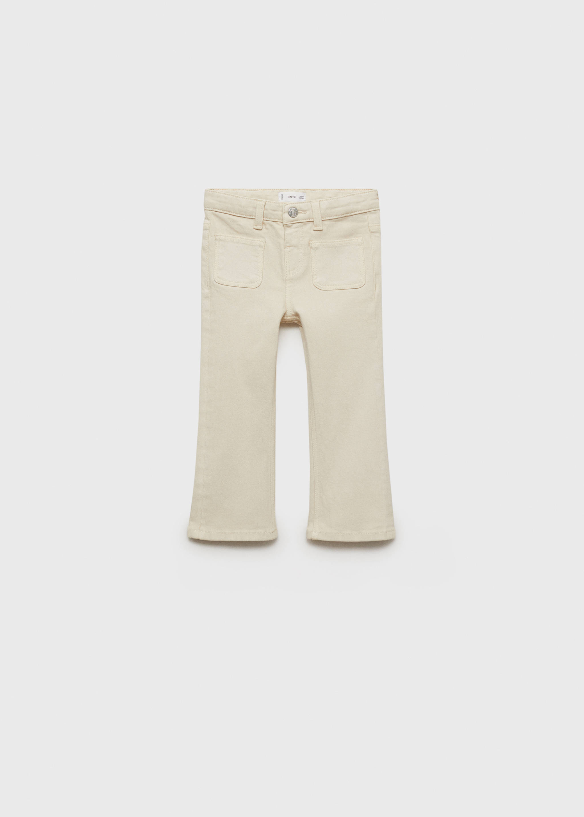 Flared jeans with pocket - Article without model