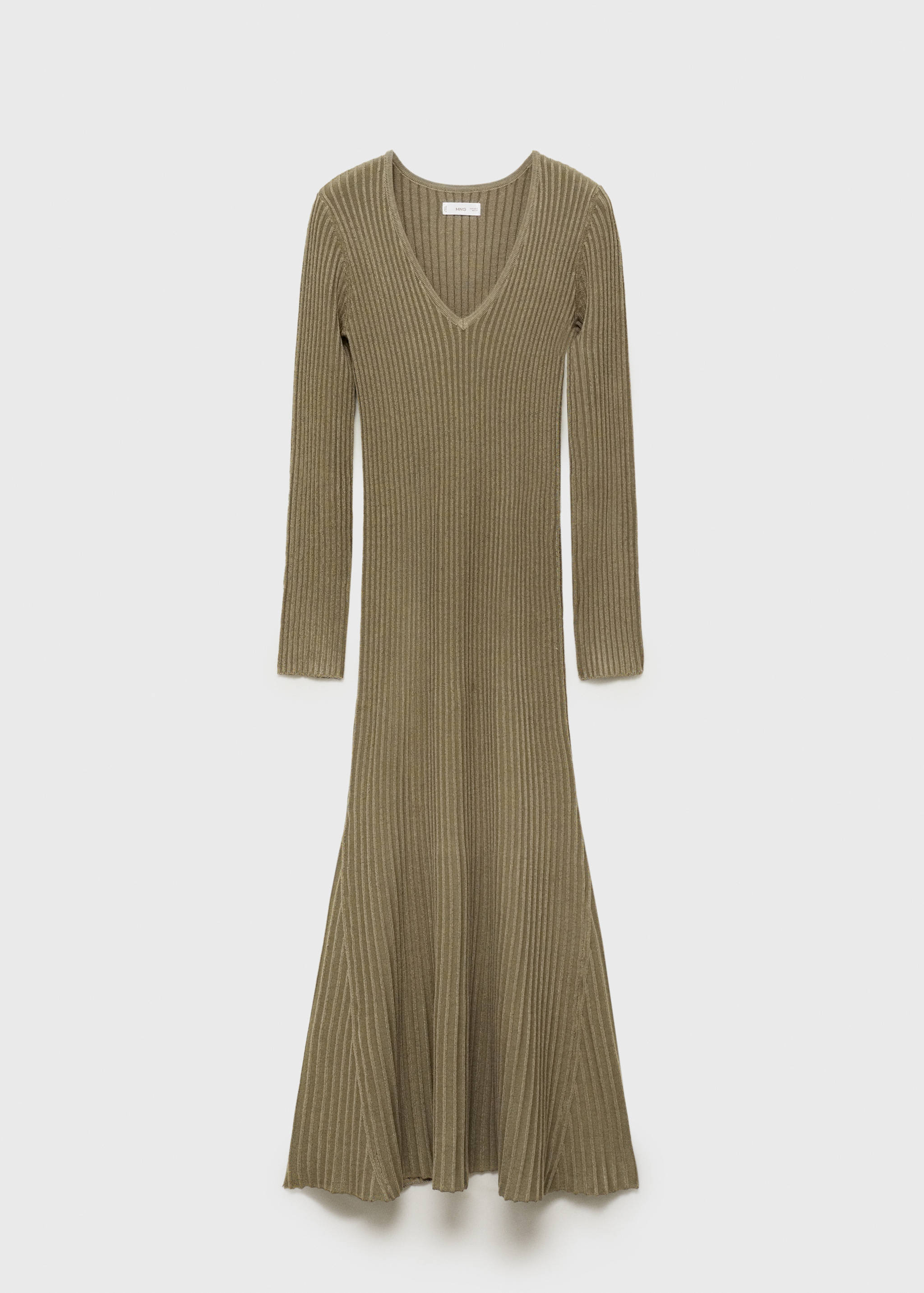 Vestido comprido acampanado - Artigo sem modelo